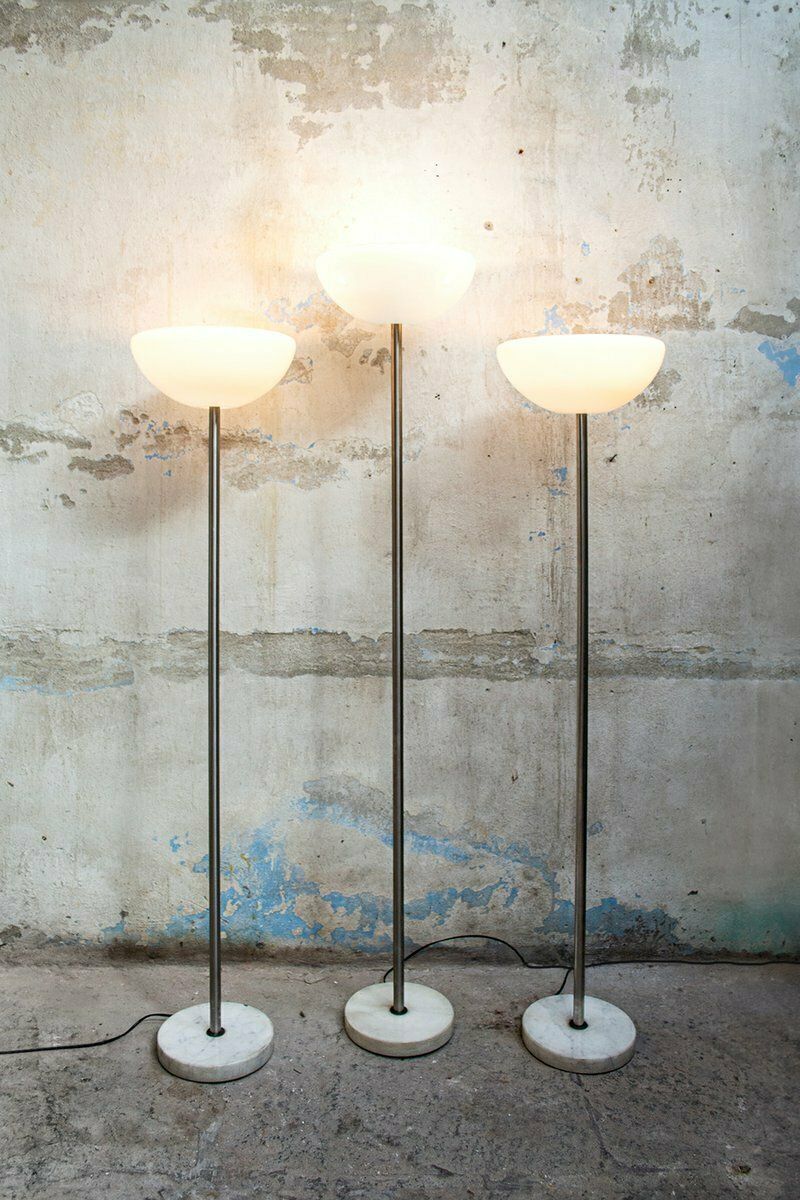 Papavero Floor Lamps By Achille & Pier Giacomo Castiglioni For Flos, 1964, Set Of 3 photo furniture