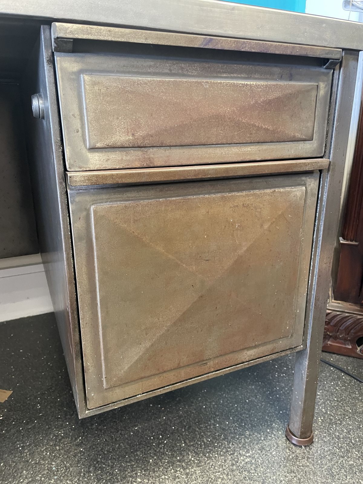 Industrial Steel Desk, photo 799.0