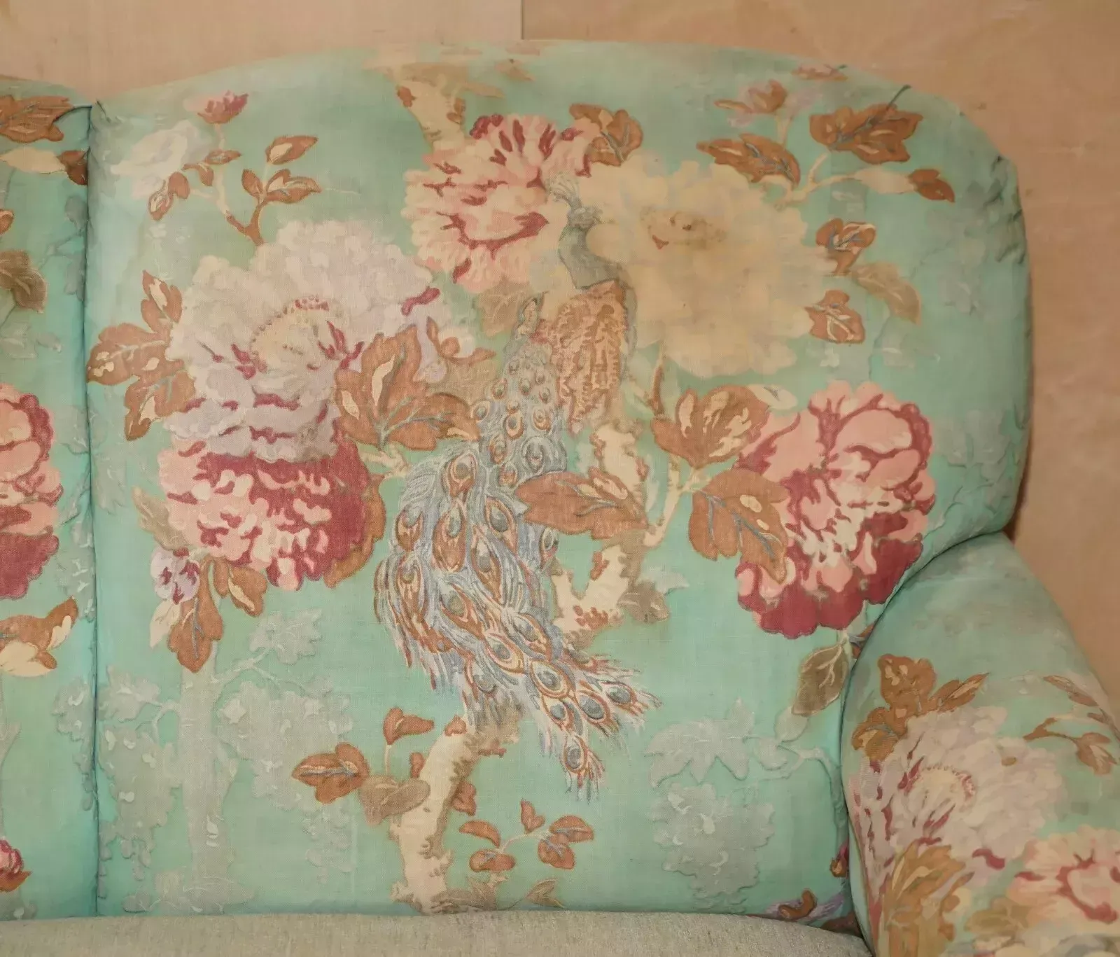 Antique Victorian Maple & Co Howard English Country House Sofa Part Of Suite photo vinterior
