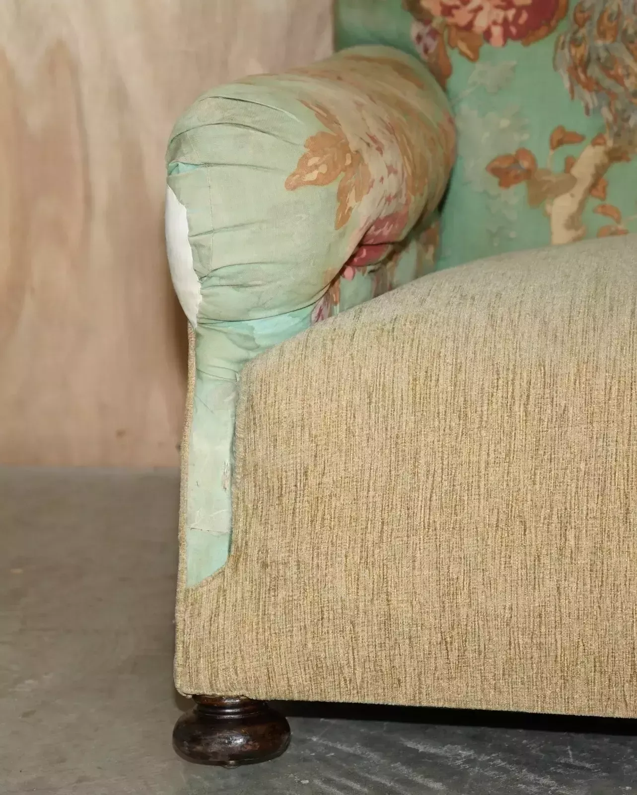 photo for sale Antique Victorian Maple & Co Howard English Country House Sofa Part Of Suite