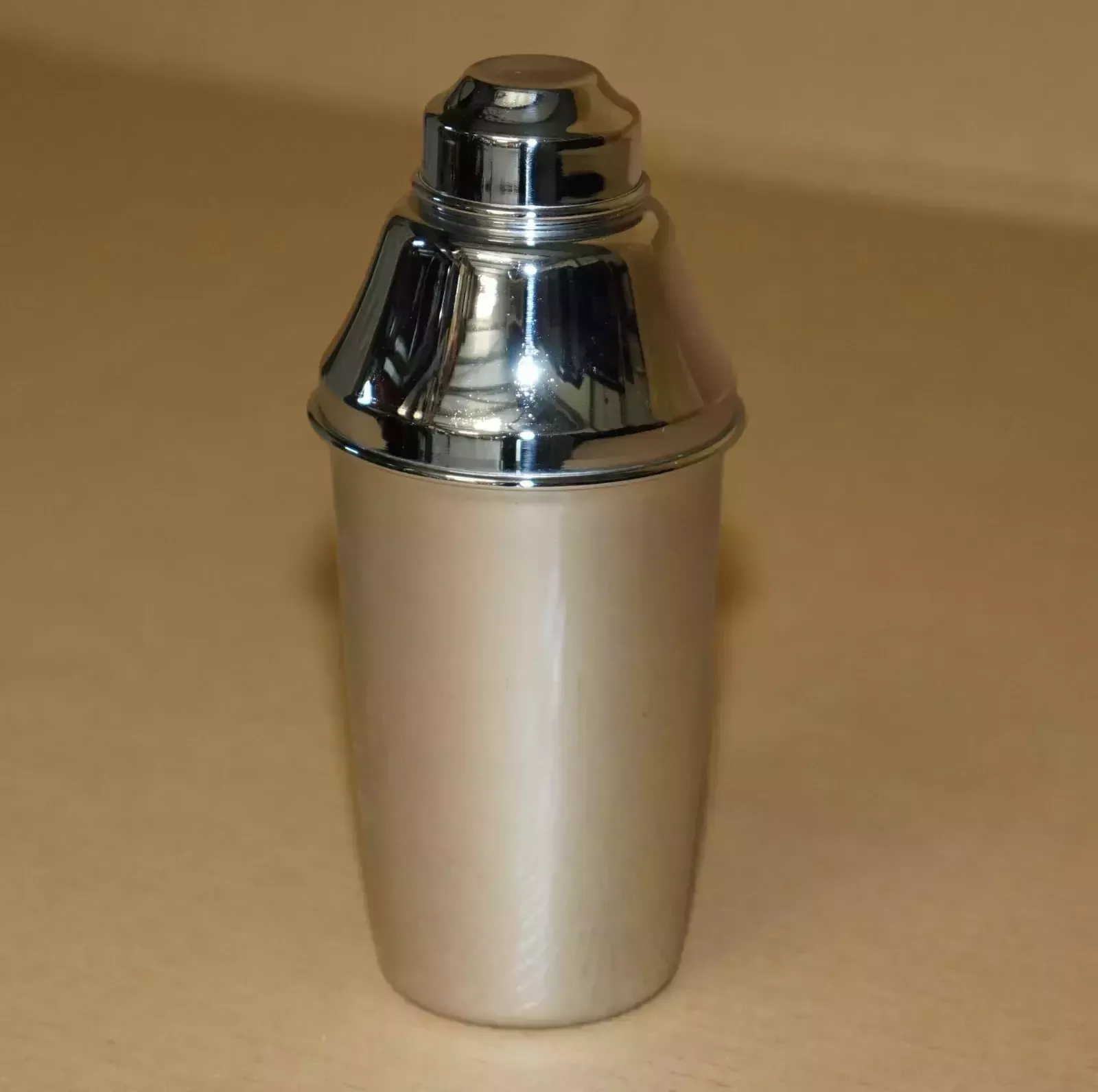 Antique Circa 1920 Art Deco Made In Italy Stamped Silver Plated Cocktail Shaker photo furniture