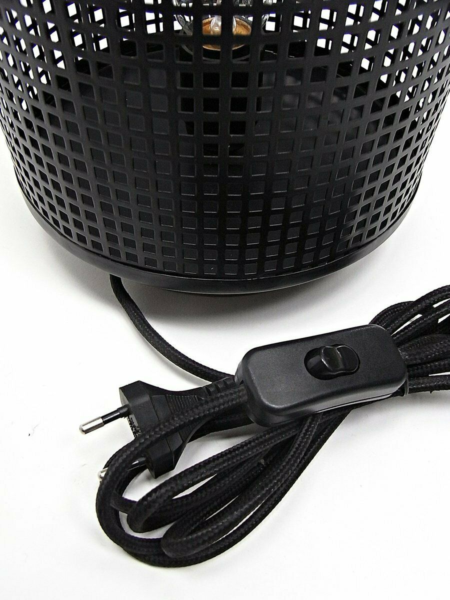Table Lamp Made Of Steel Mesh With Brass Collar By Gunter Lambert photo buy