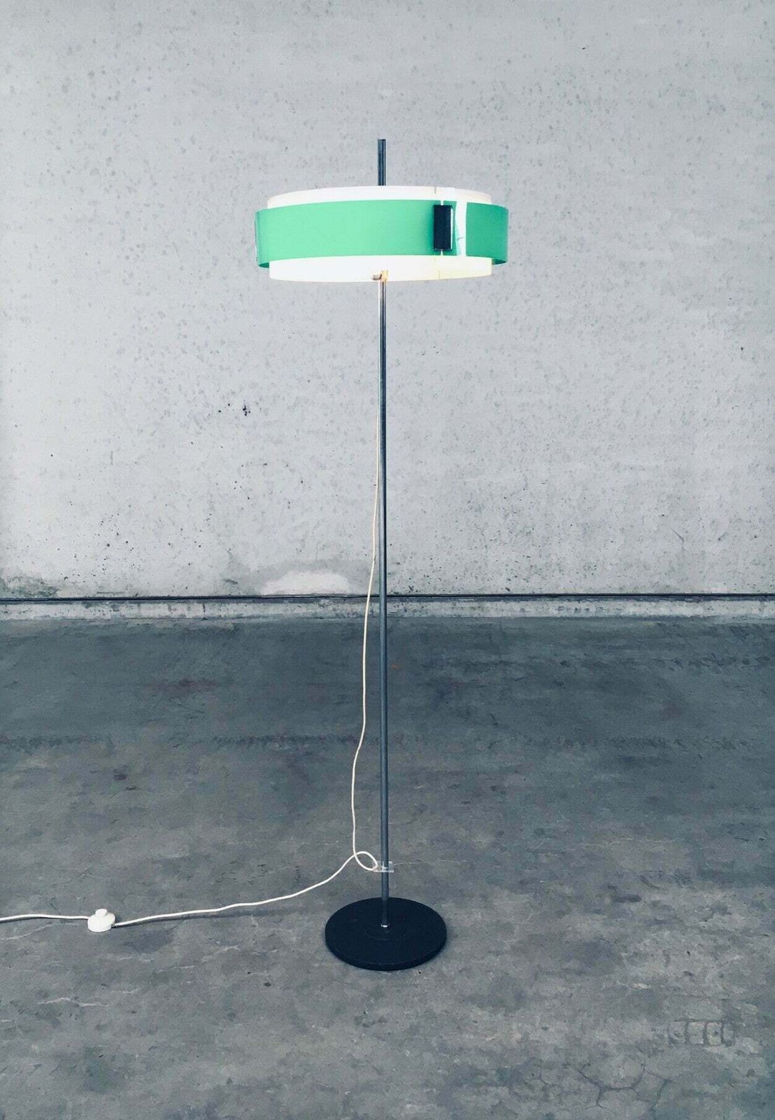 Mid Century Modern Dutch Design Vloerlamp Van Gepo, Nederland, Ca. Jaren 1960 photo vinterior