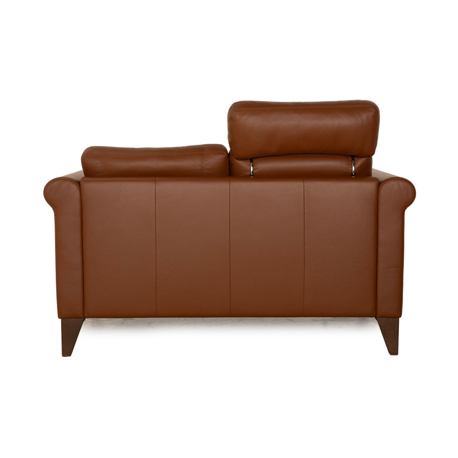 photo furniture Canapé 2 places Erpo CL 500 en cuir brun, avec appuie-tête