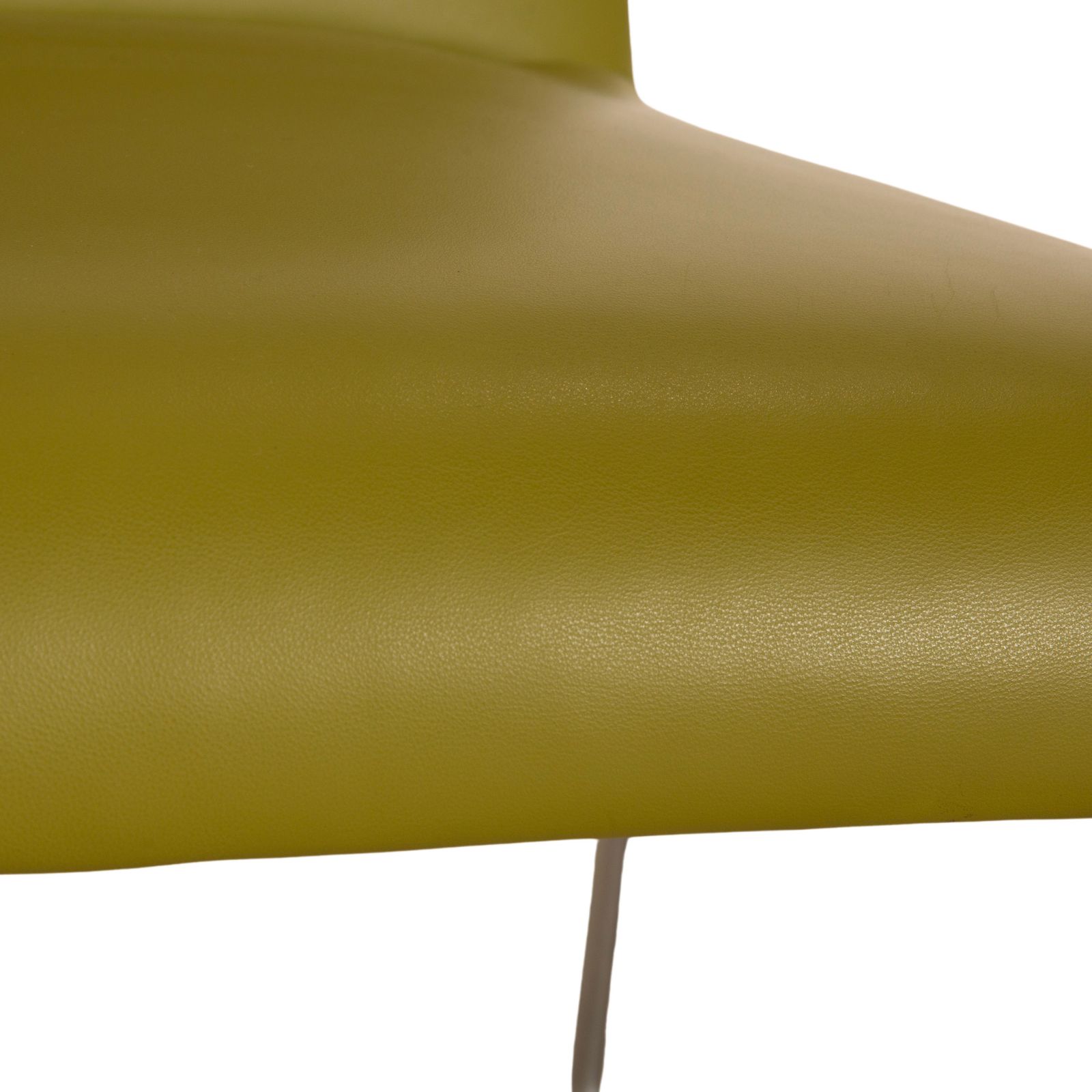 Set Of 4 Rolf Benz Sinus 626 Leather Chairs Green Dining Room photo for sale