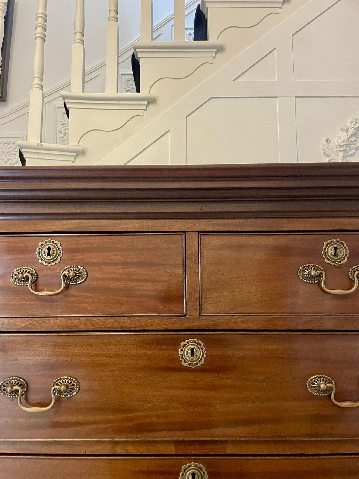 Antique 18th Century  Mahogany Chest On Chest Of Drawers photo 5795.0