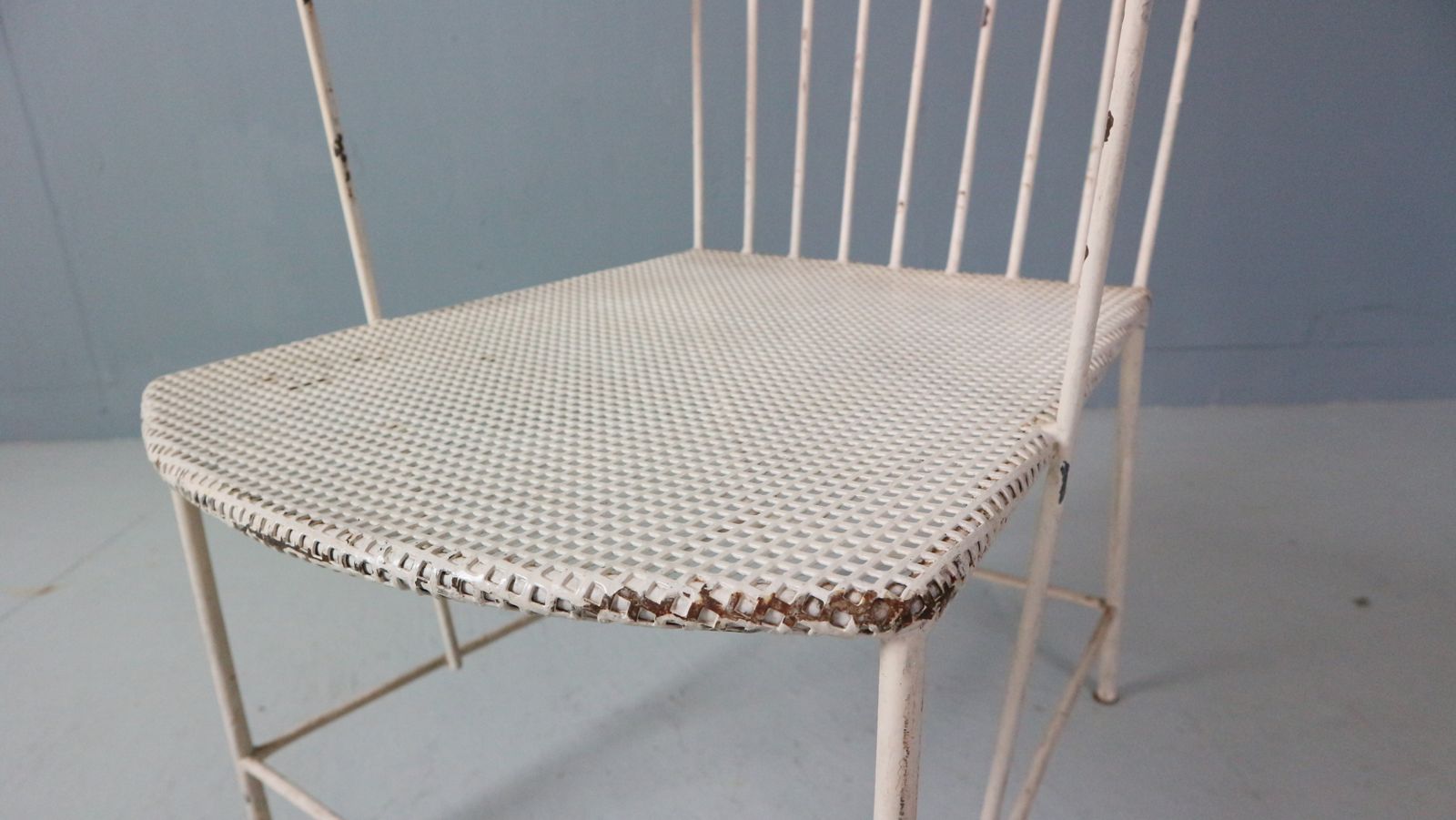 Rare Lyra Iron Armchair By Anna Lülja Praun & Thomas Lauterbach Sonett photo vinterior