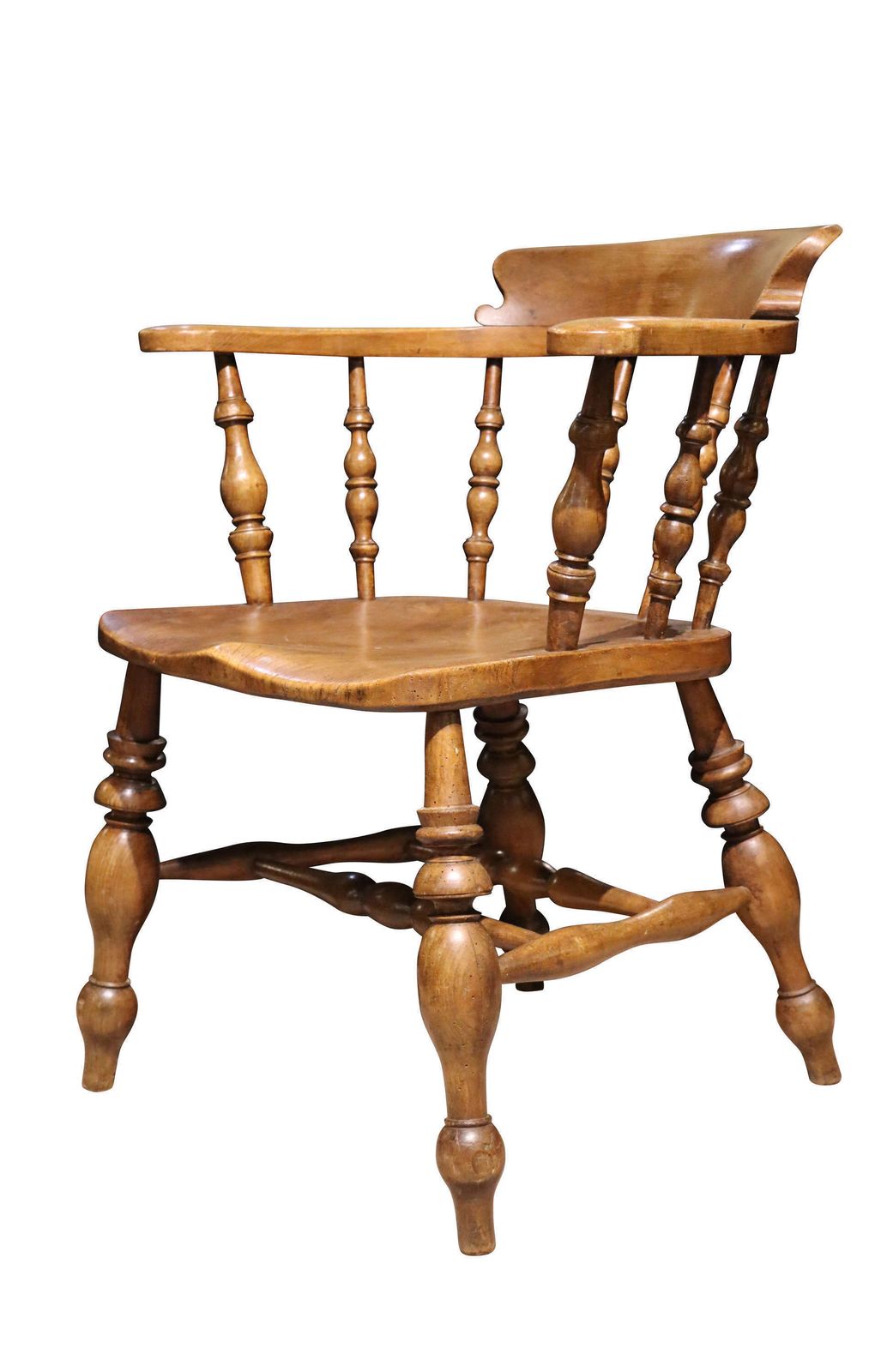 Smokers Bow Club Armchair, 1800s photo furniture