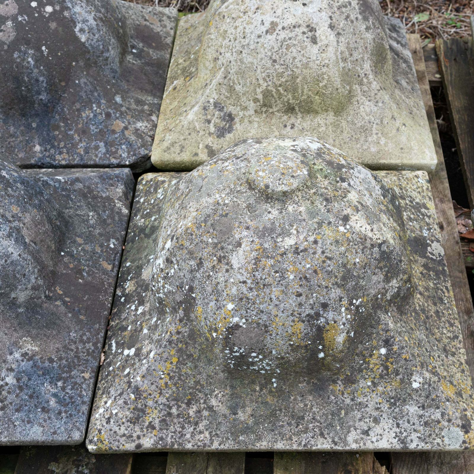 Antique Reclaimed Portland Stone Dome Pier Caps Finials | Post Tops photo for sale