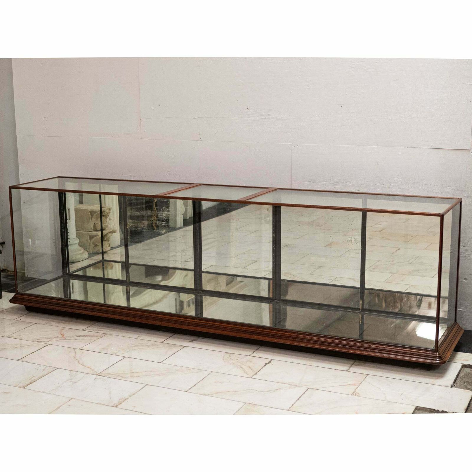 photo furniture Antique Victorian Mahogany Shop Counter | Display Cabinet