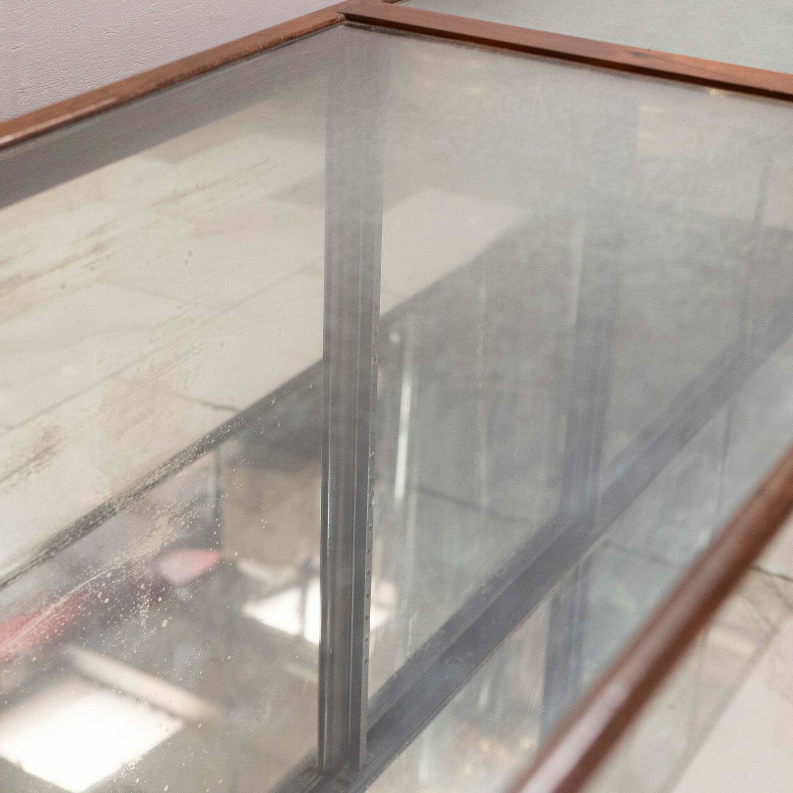 photo vintage Antique Victorian Mahogany Shop Counter | Display Cabinet