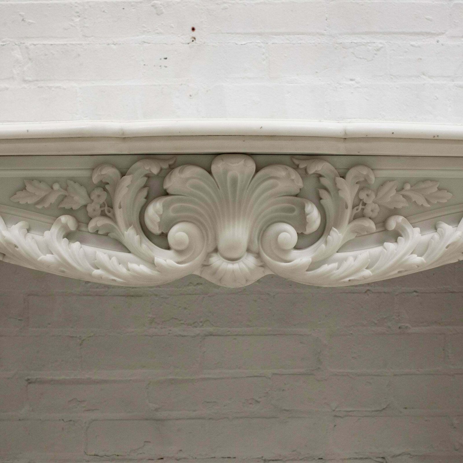 Antique Louis XV Rococo Style 19th Century Marble Fireplace photo 14500.0