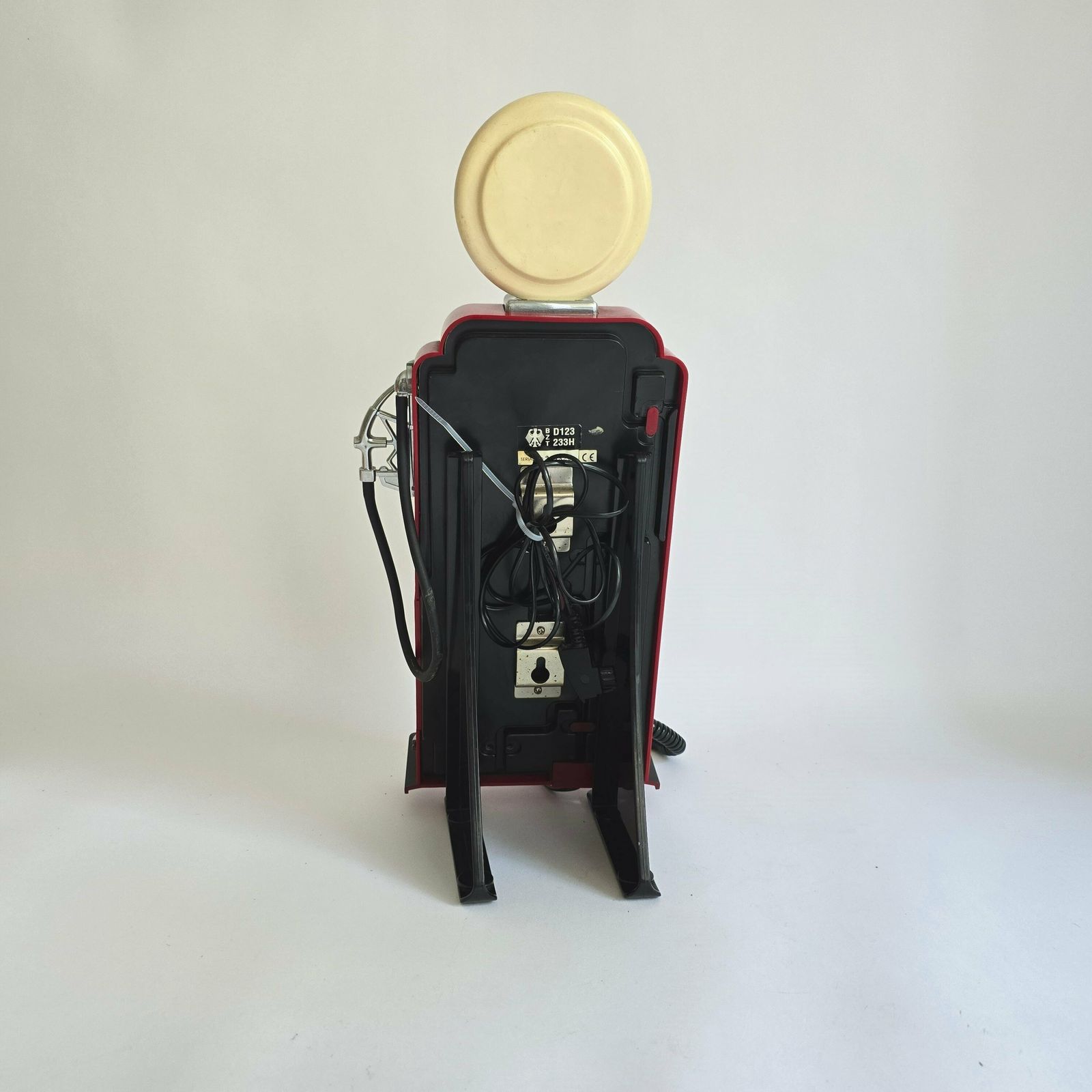 photo furniture Vintage Desk Wall Phone Gasoline Highway Petrol Pump