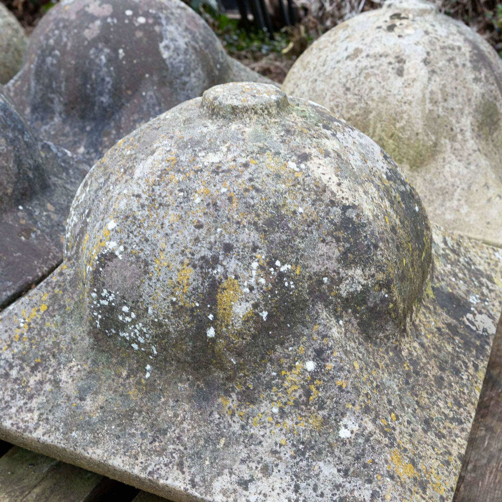 Antique Reclaimed Portland Stone Dome Pier Caps Finials | Post Tops photo furniture
