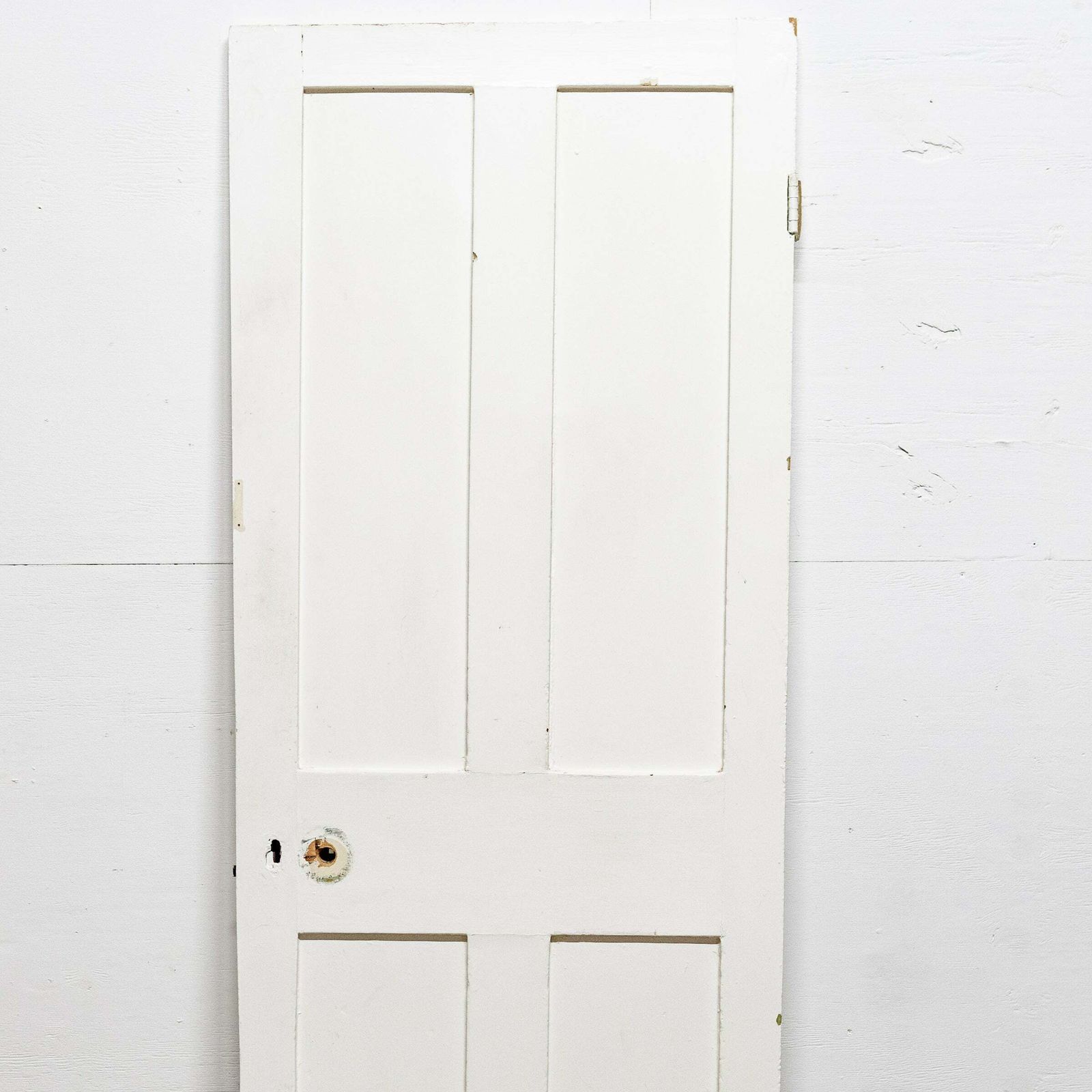 Antique Reclaimed Victorian 4 Panel Door   196cm X 73cm photo buy