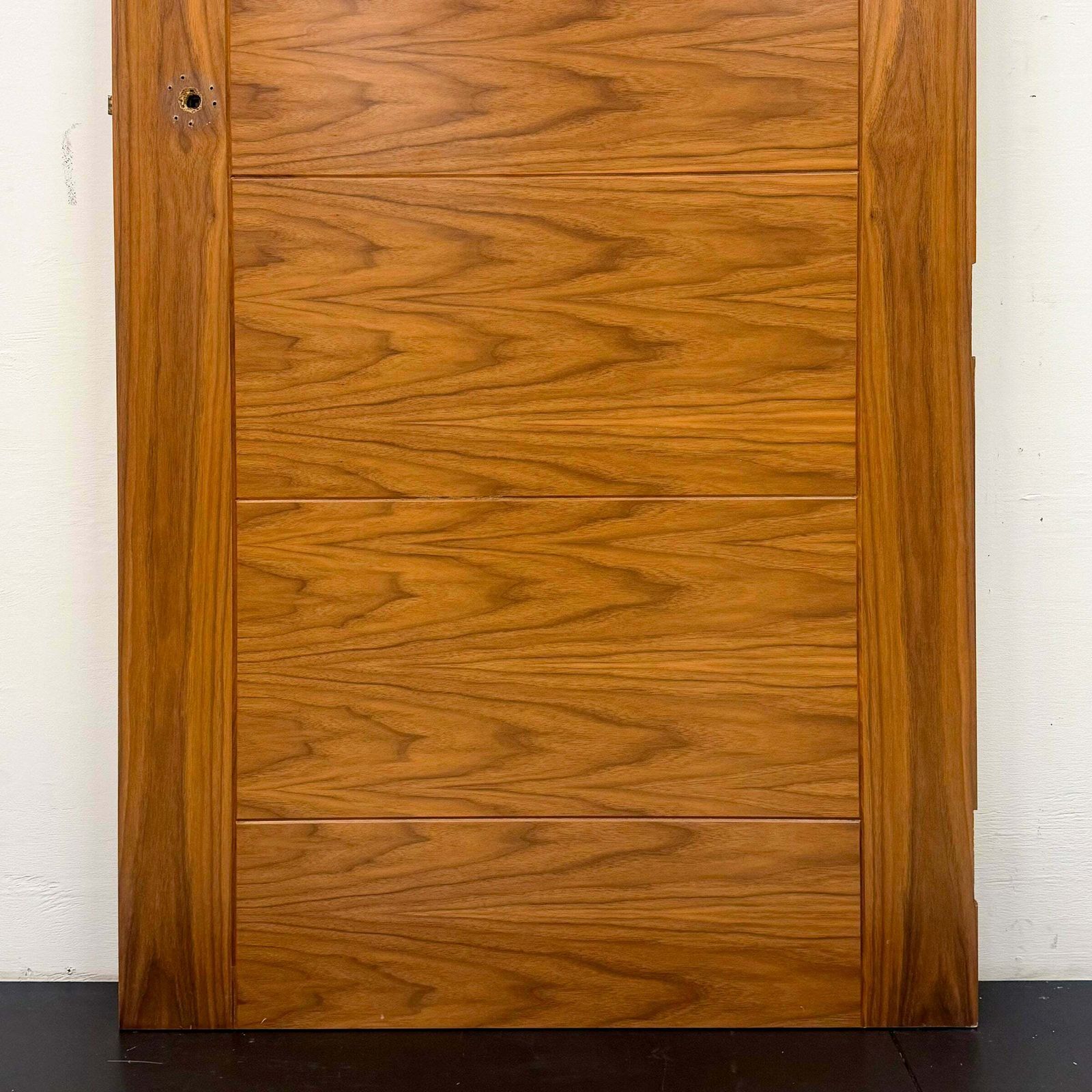 Modern Walnut Veneered Clothworker Fire Door   210cm X 91.5cm photo Home Fixtures