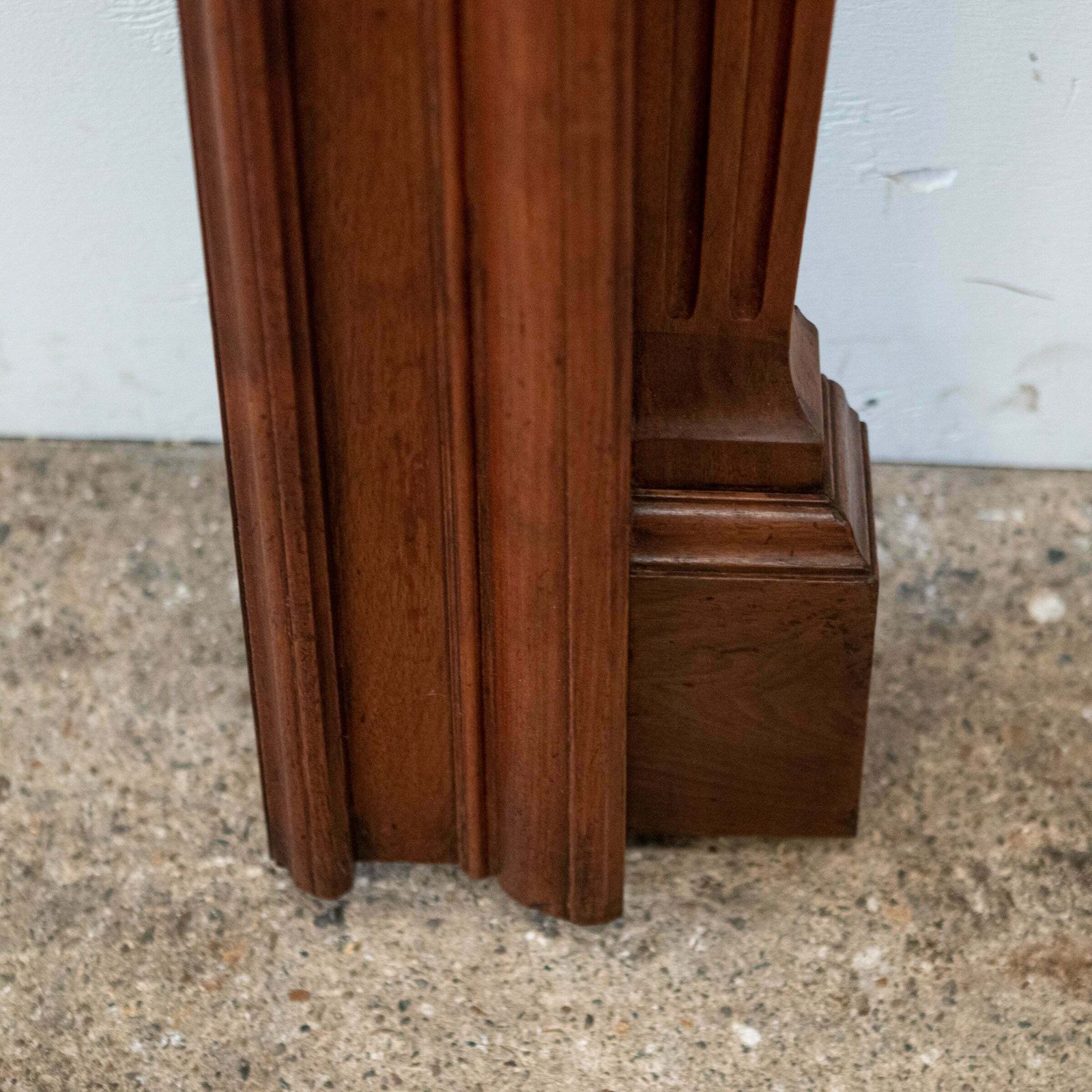 Antique Carved American Walnut Fireplace Surround photo buy