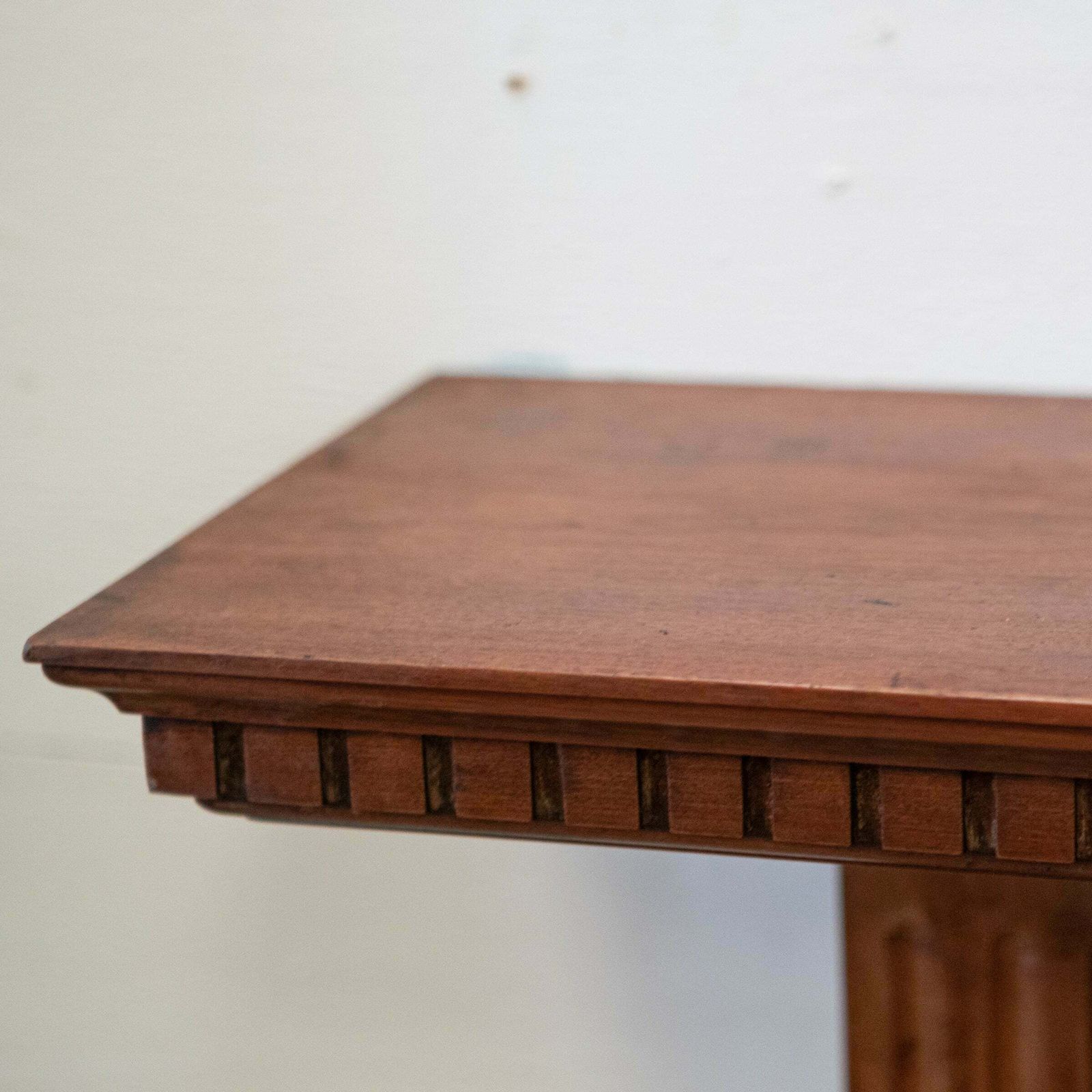 photo furniture Antique Carved American Walnut Fireplace Surround