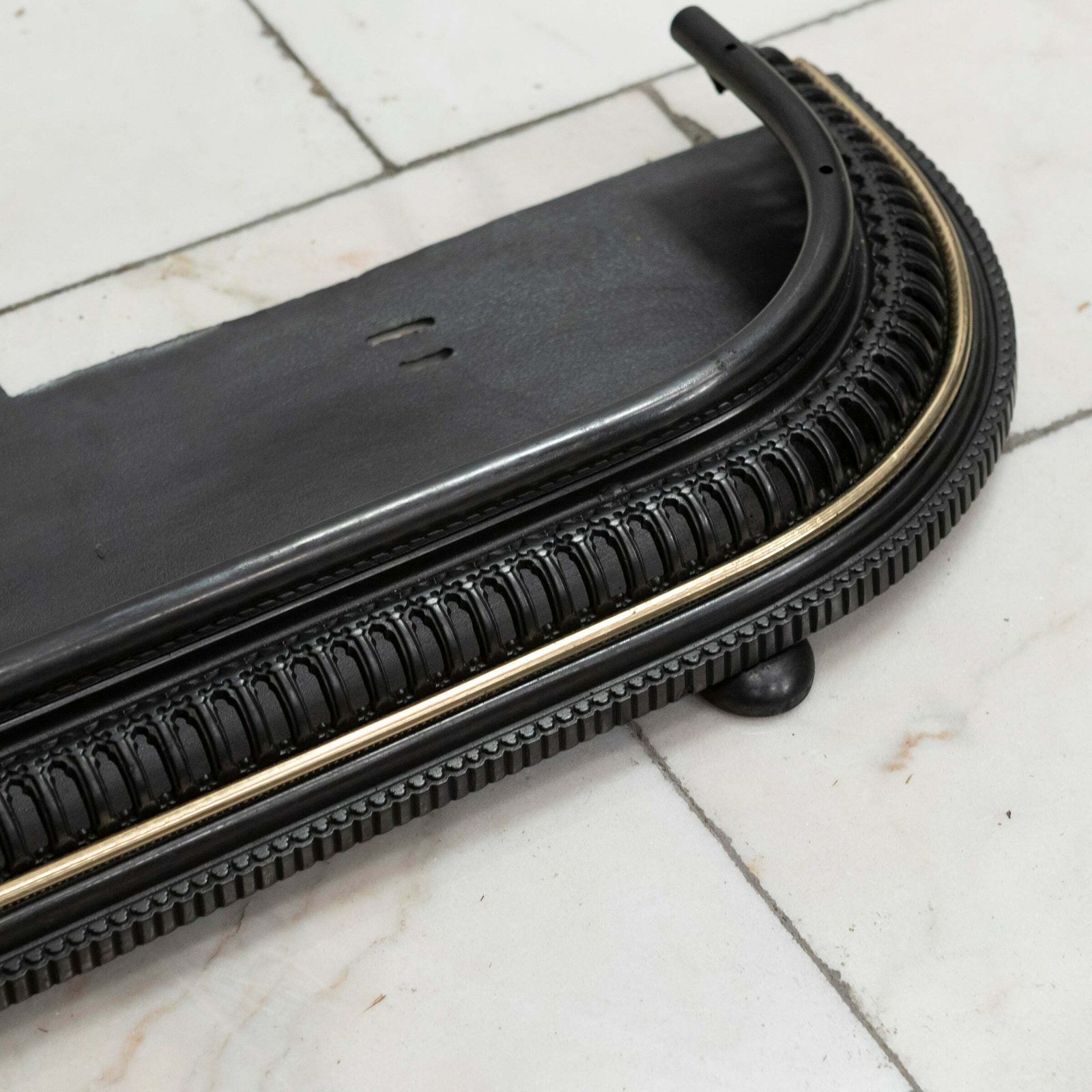 photo furniture Antique Fireplace Fender, 1800s