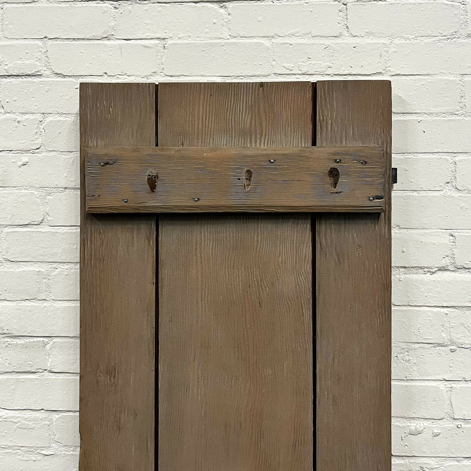 Antique Victorian Pine Latch Door   186cm X 59cm photo Home Fixtures