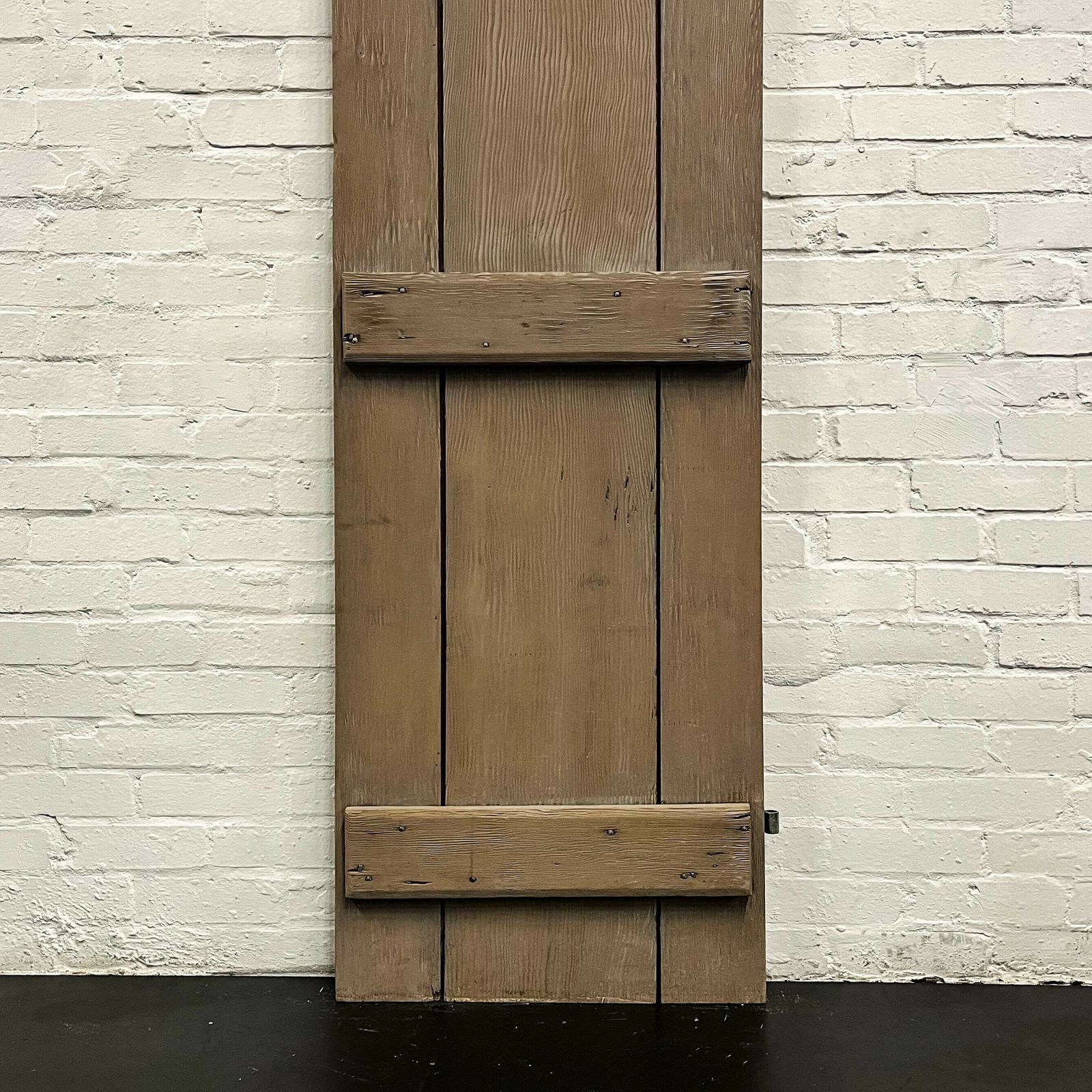 Antique Victorian Pine Latch Door   186cm X 59cm photo 200.0