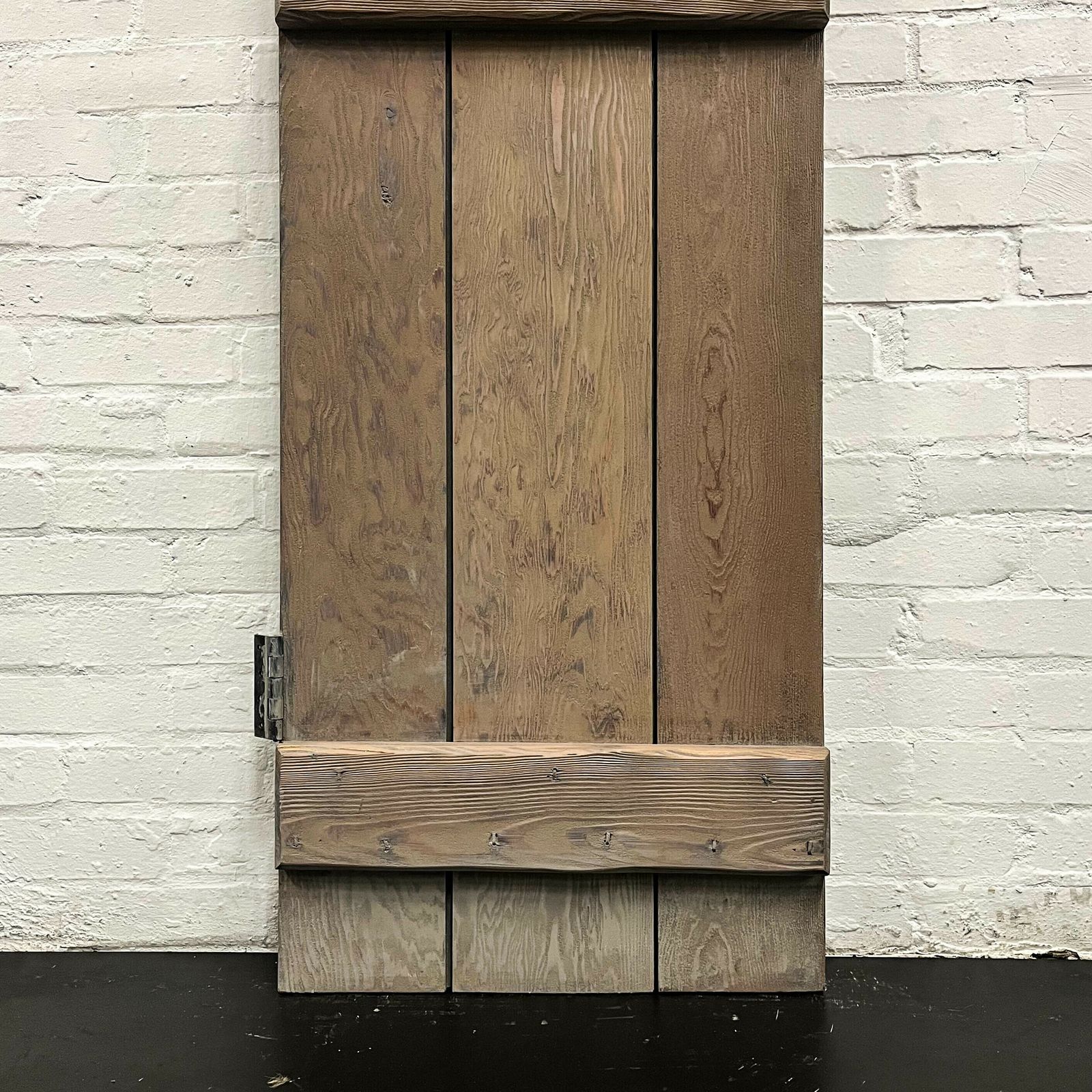 Antique Victorian Glazed Latch Door   197cm X 52.5cm photo vinterior