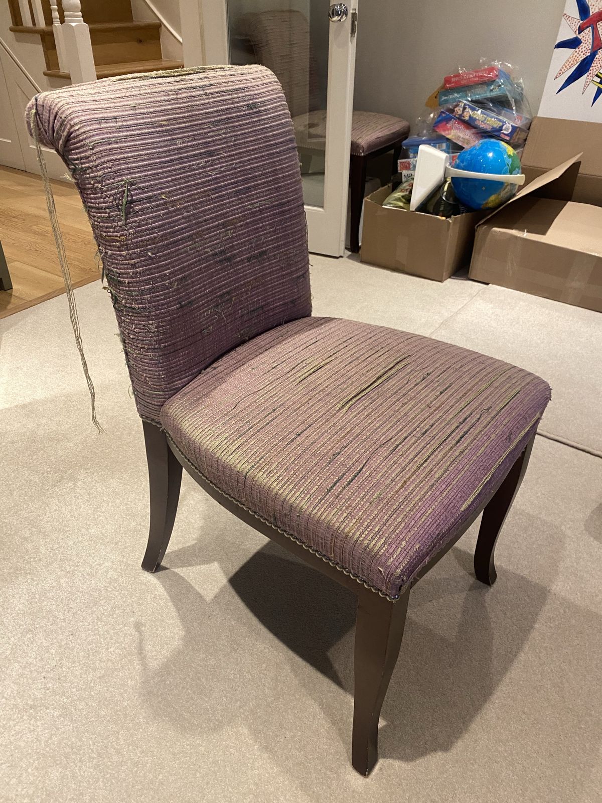 Carew Jones Sprung Uphostered Dining Chair X 8