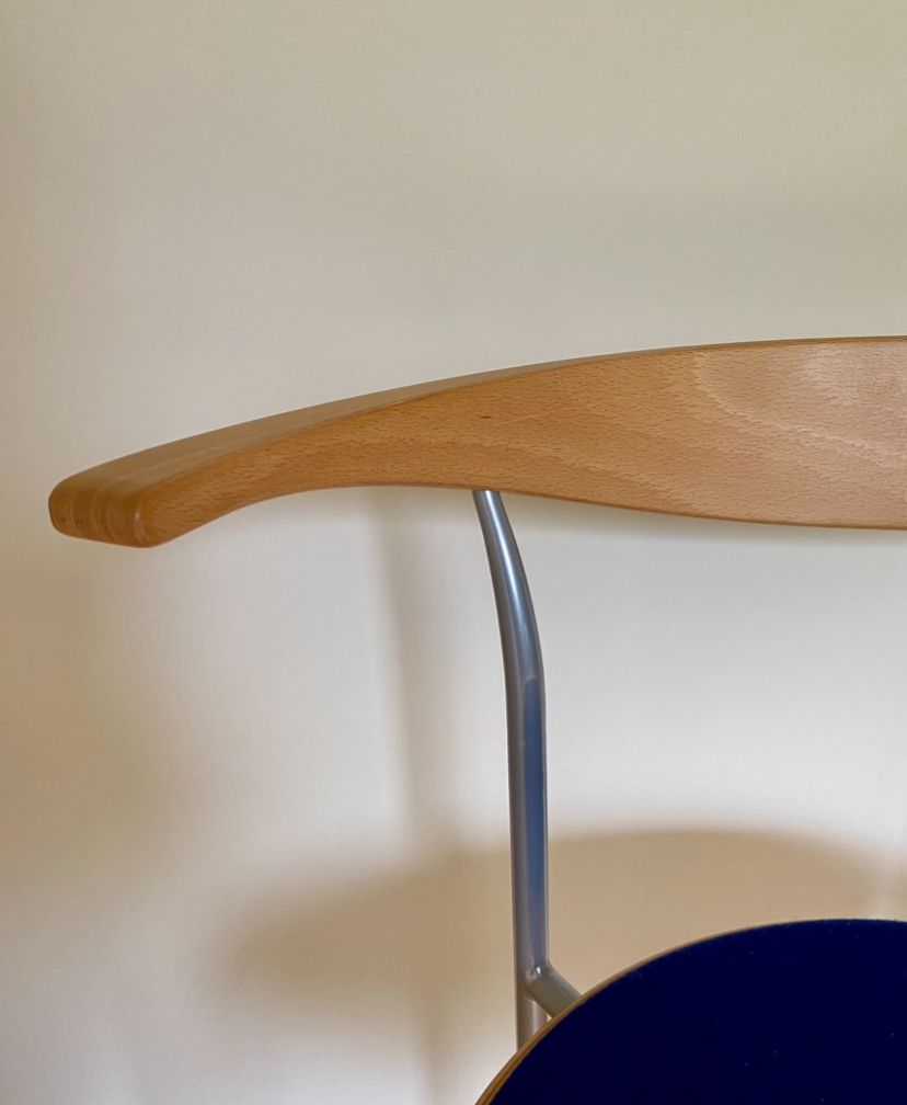 Set Of 4 Stacking Beechwood Chairs: Magnus Olesen photo vinterior