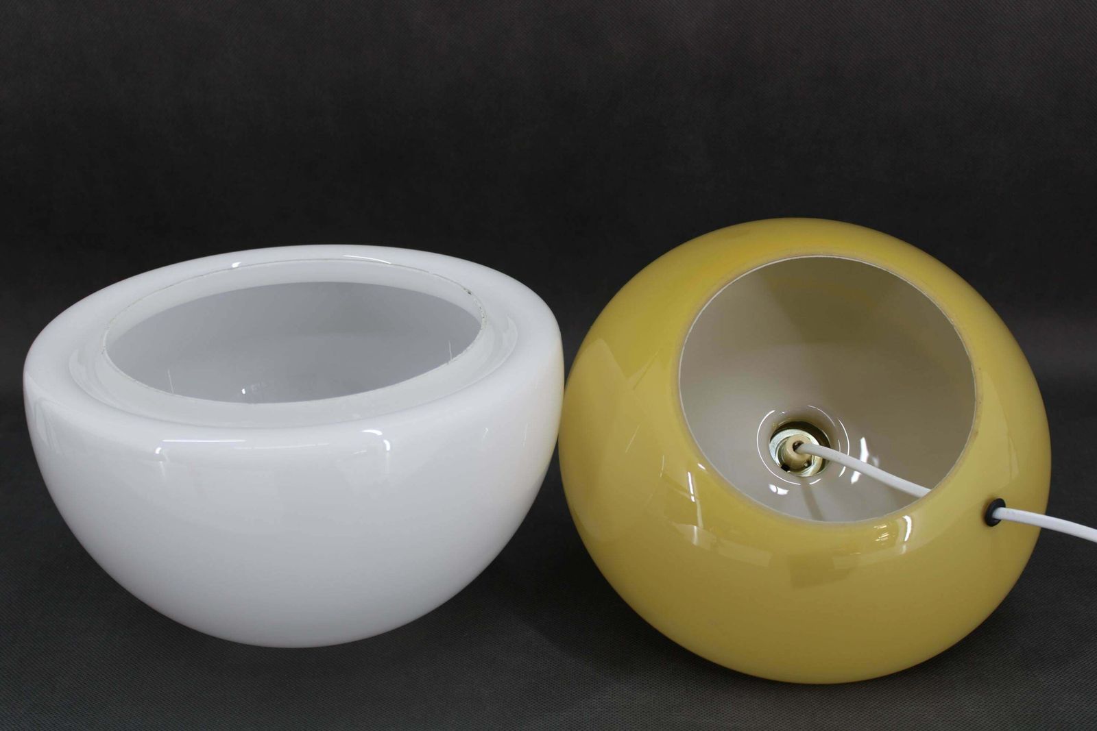 1970s Rare All Glass Table Lamp By Valaske Mezirici, Czechoslovakia photo Lighting
