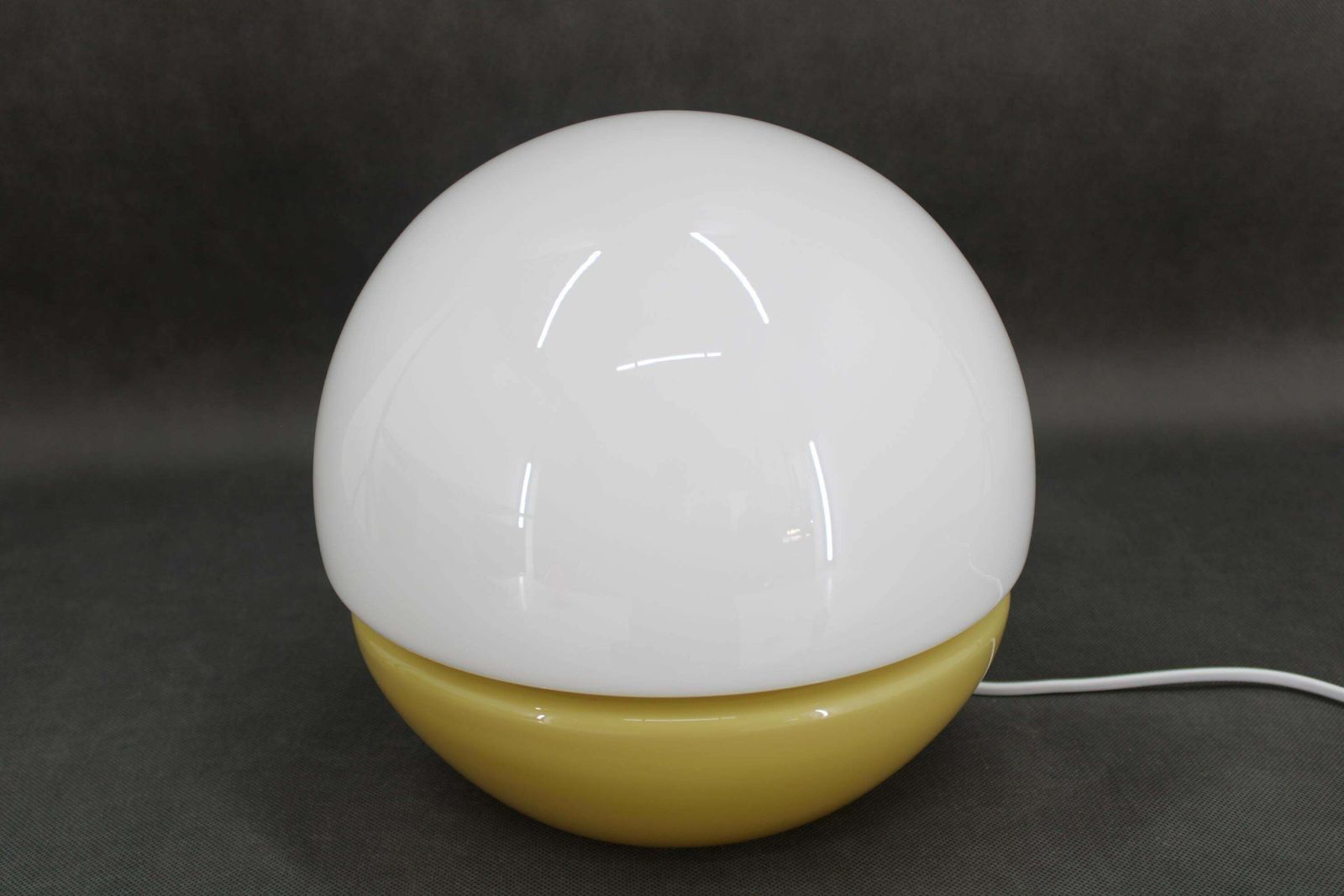1970s Rare All Glass Table Lamp By Valaske Mezirici, Czechoslovakia photo vinterior