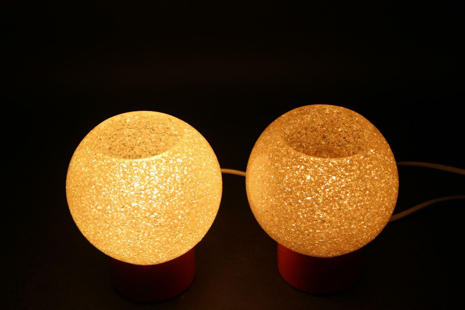 photo for sale 1970s Pair Of Table Lamps By Pokrok Zilina, Czechoslovakia