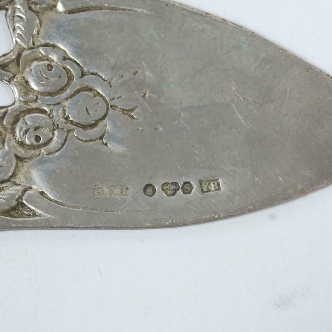 Exclusive Tea Coffee Spoons, 12pcs. Sterling Silver & Box Cake Spatula & Tongs. photo 1800.0