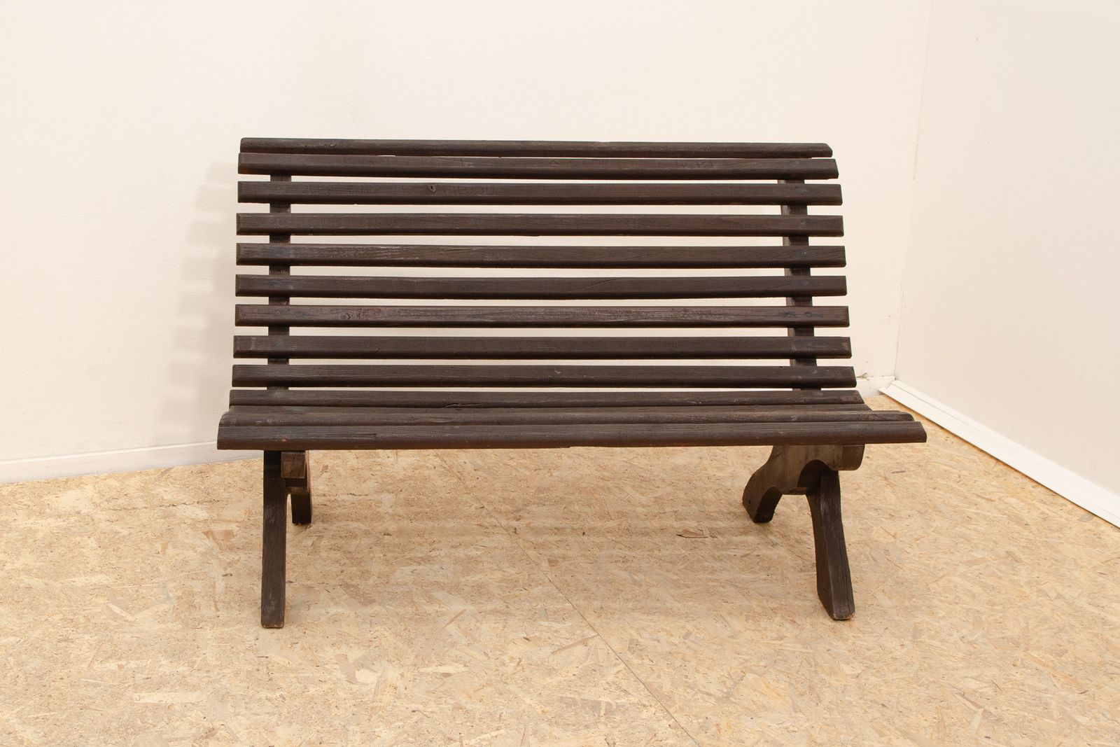 Vintage Garden Bench, 1980s, Czechoslovakia