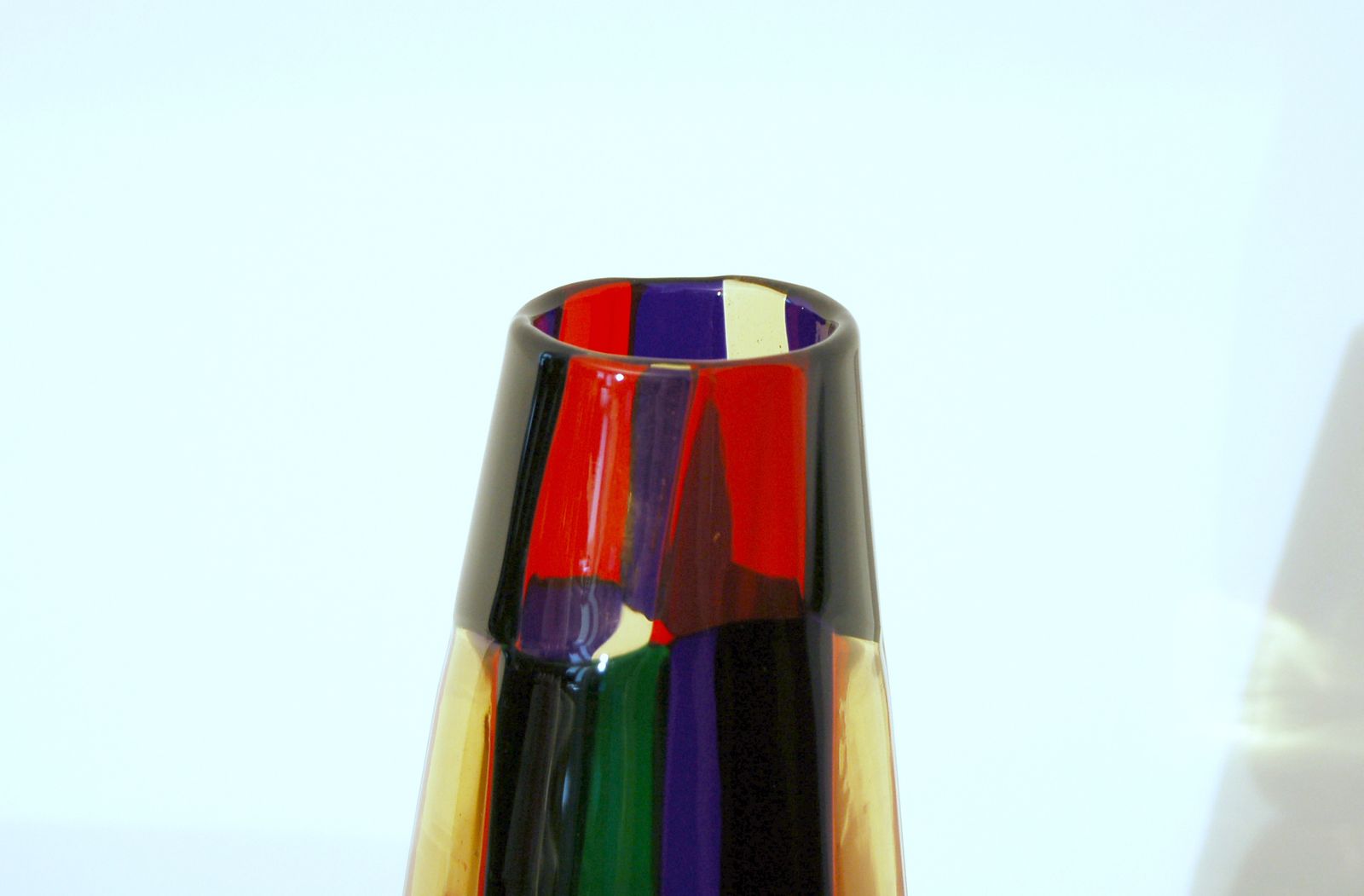 Venini   Vase By Fulvio Bianconi Mod. Pezzato Mod. Parigi photo 1900.0