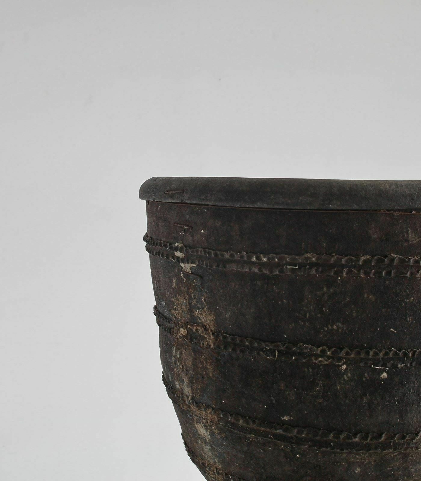Exceptional Xxl Early 19th C. Catalan Cosi Pot With Fantastic Provenance photo Garden Decor
