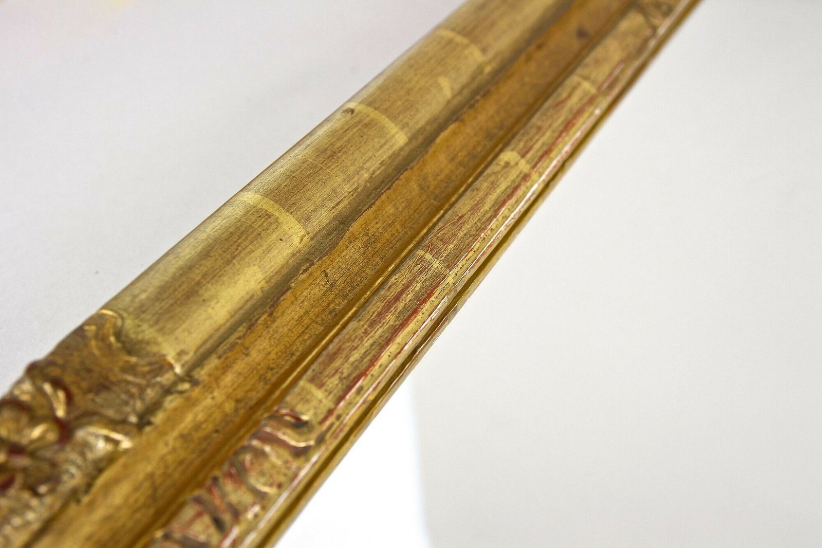 3100.0 19th Century Gilt Biedermeier Wall Mirror, Handcarved, Austria Circa 1850 photo