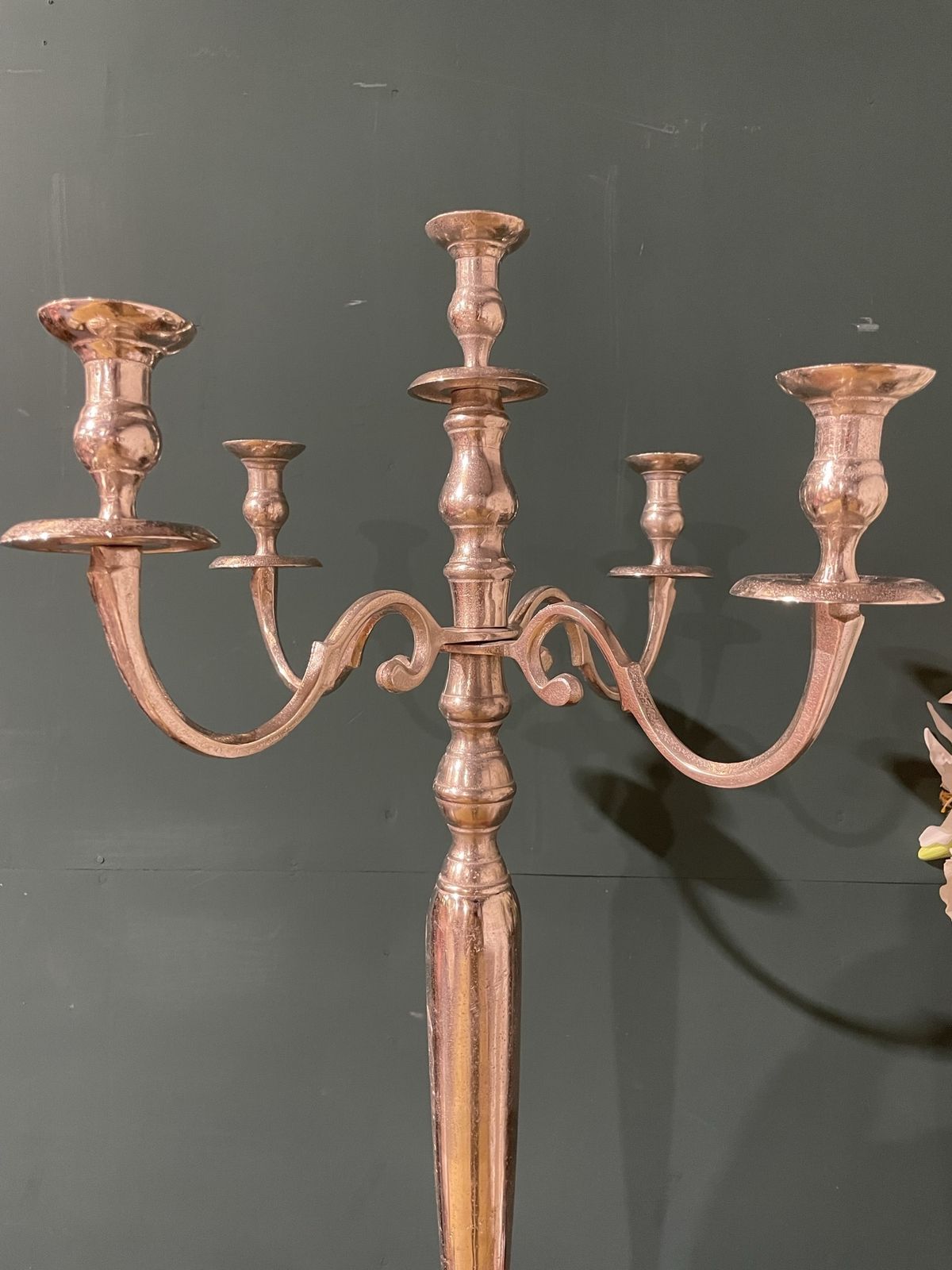 Large Decorative Metal Candelabra photo 100.0