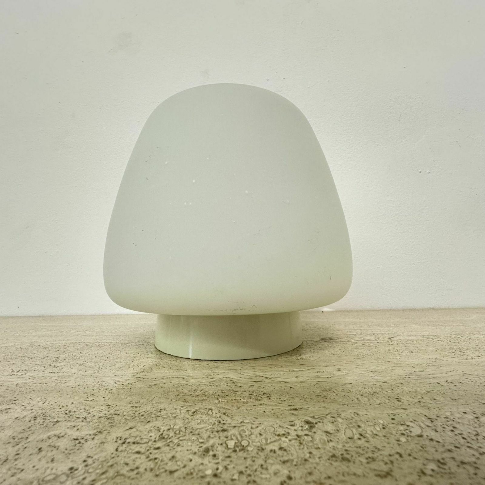 Opaline Glazen Art Deco Bauhaus Plafondlamp, Jaren 1930, Nederland