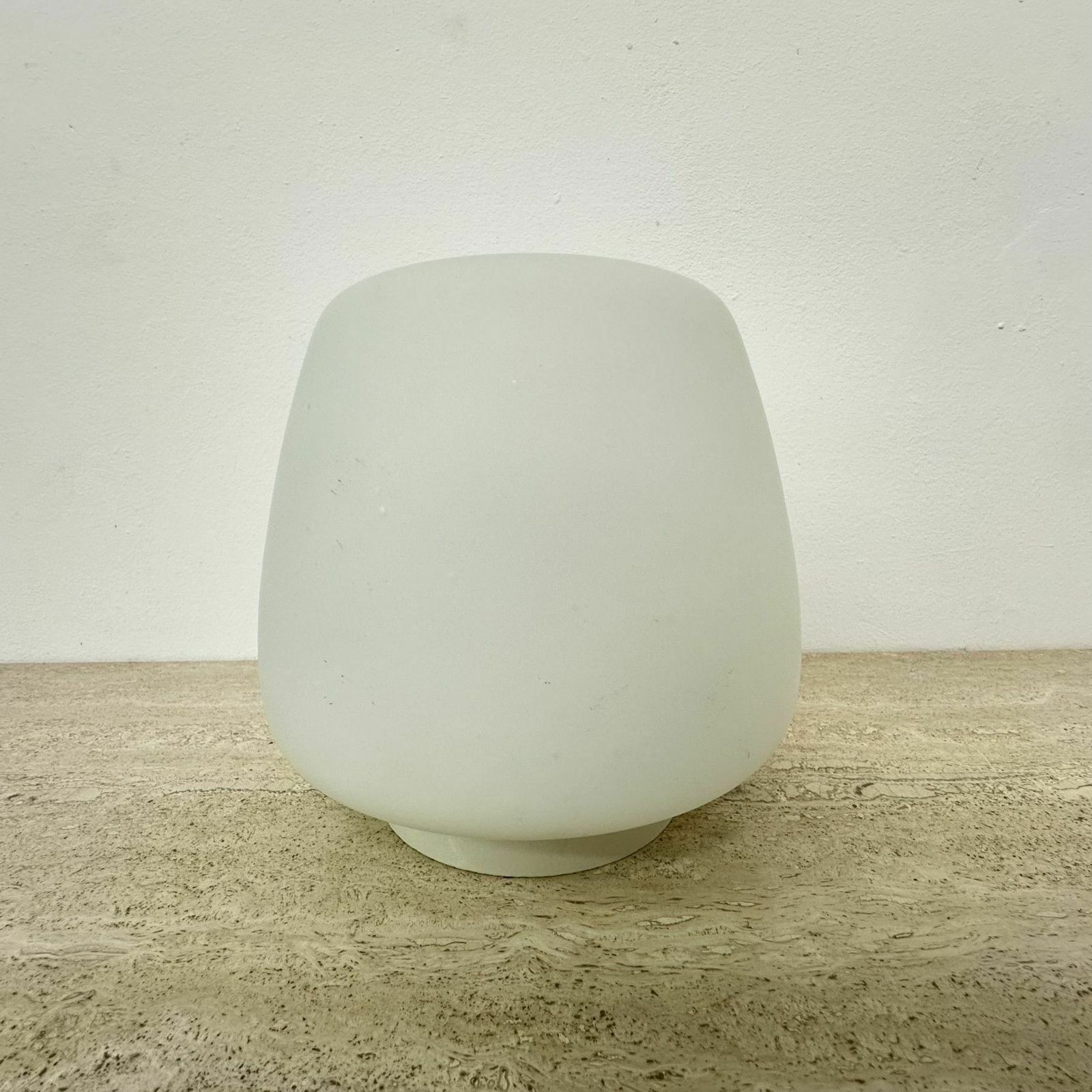 Opaline Glazen Art Deco Bauhaus Plafondlamp, Jaren 1930, Nederland photo for sale