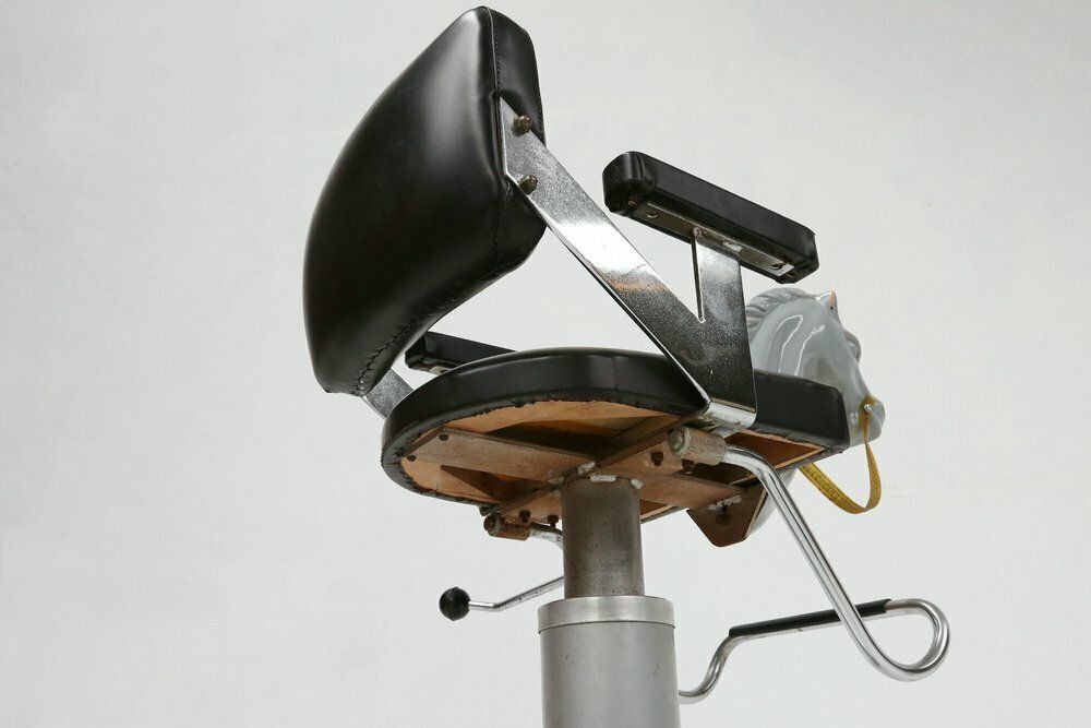 photo furniture Children's Barber Chair With Horse Head, Belgium, 1950s
