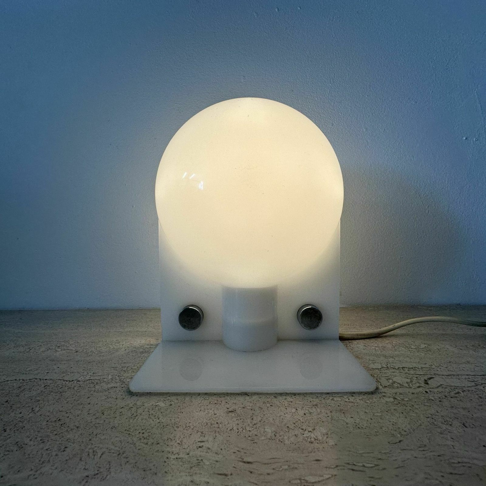Vintage Sirio Lamp Van Sergio Brazzoli Voor Harvey Guzzini, Jaren 1970, Space Age photo 368.0