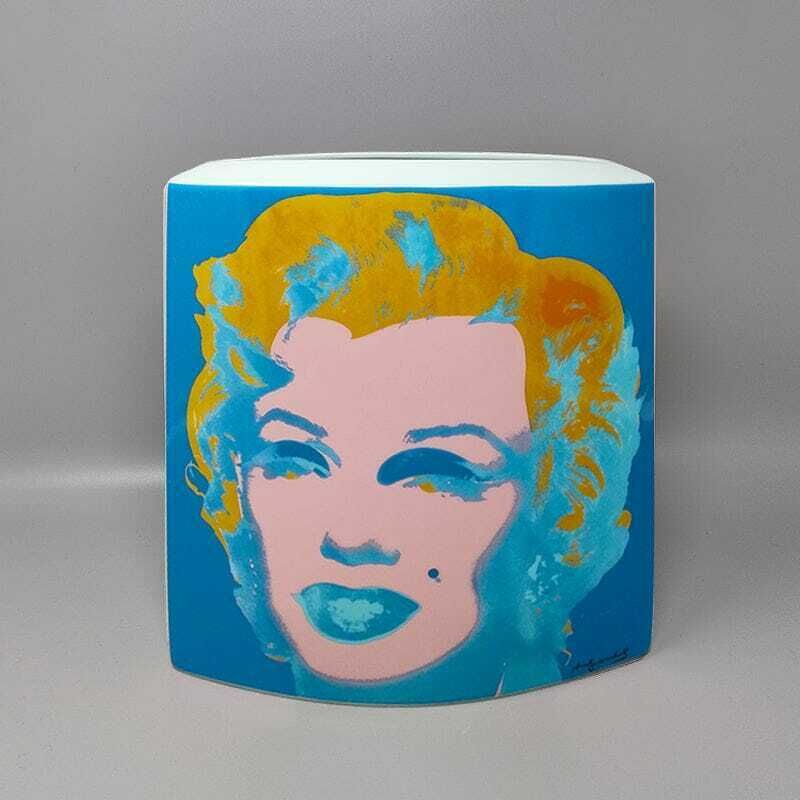 1990s Astonishing Andy Warhol Vase For Rosenthal. Made In Germany. photo for sale