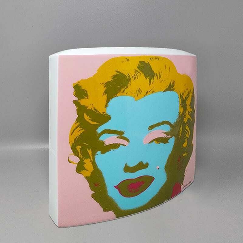 1990s Astonishing Andy Warhol Vase For Rosenthal. Made In Germany. photo Home Decor