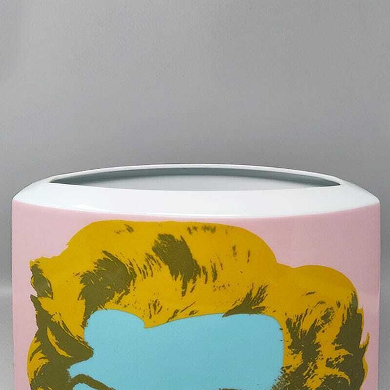 1990s Astonishing Andy Warhol Vase For Rosenthal. Made In Germany. photo buy