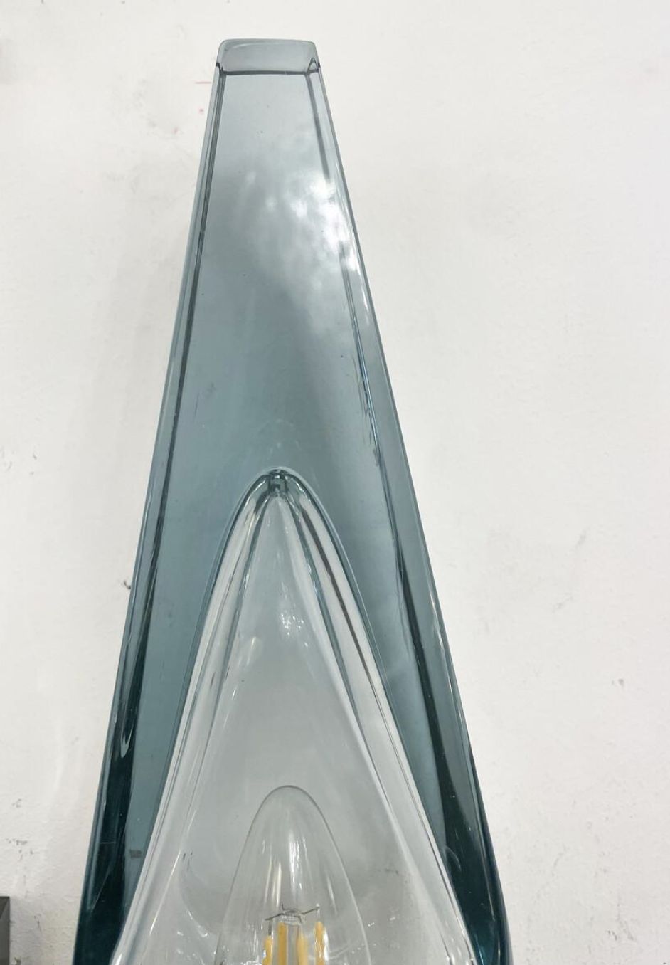 Pair Of Wall Lamp By Flavio Poli For Seguso, 1950s photo for sale
