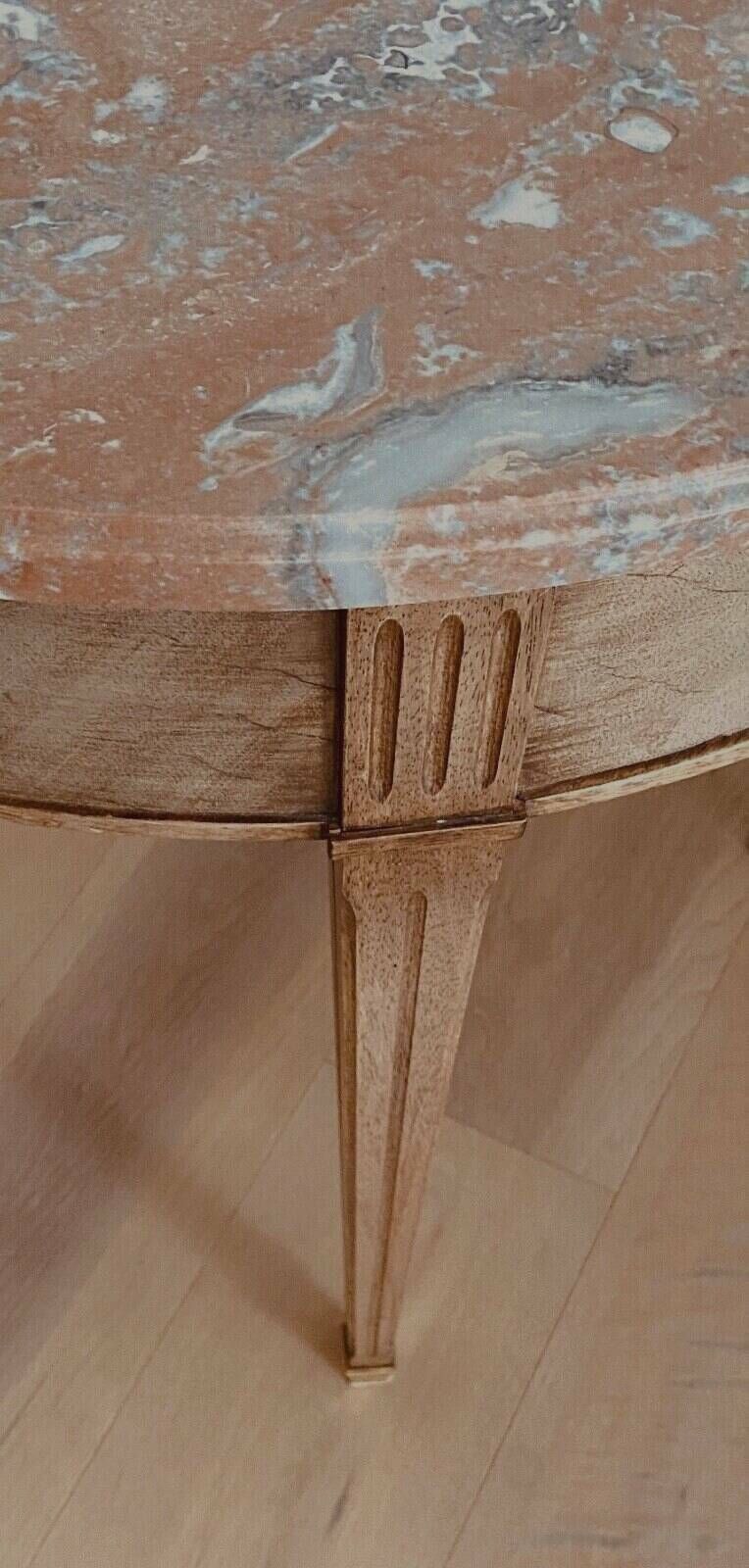 Louis XVI Style Pedestal Table In Mahogany And 20th Century Veneer photo 405.0