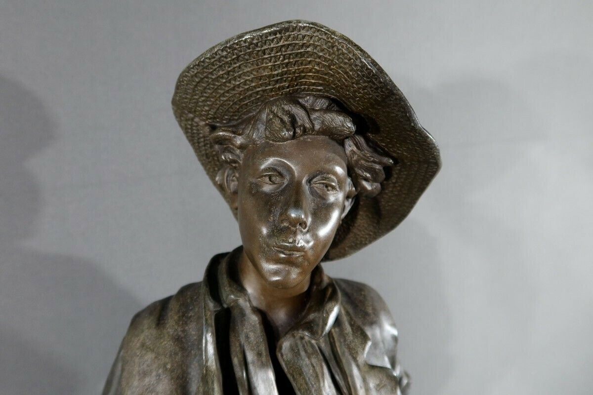 Pair Of Spelter Sculptures, Signed H.Weiss – Late 19th Century photo buy