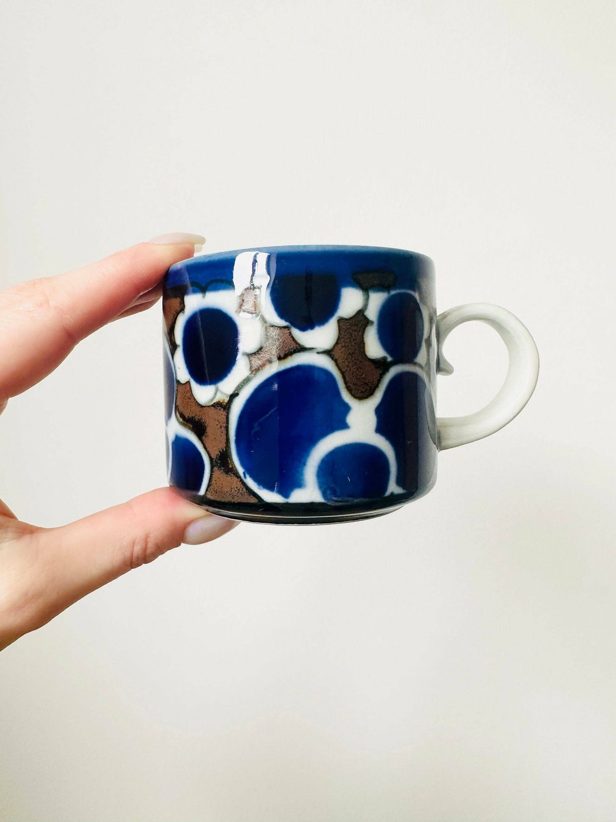 Arabia Finland Saara Pair Of Cup & Saucer, Design By Anja Jaatinen Winquist, Scandinavian Modern photo vinterior