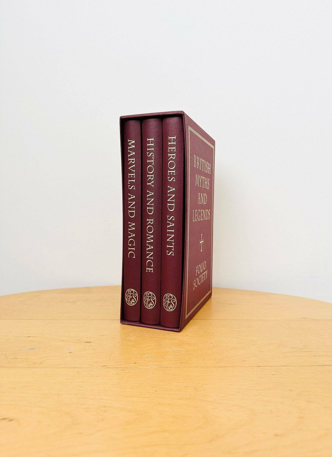 British Myths And Legends Folio Society Books, Marvels And Magic, Heroes And Saints, History And Romance Richard Barber