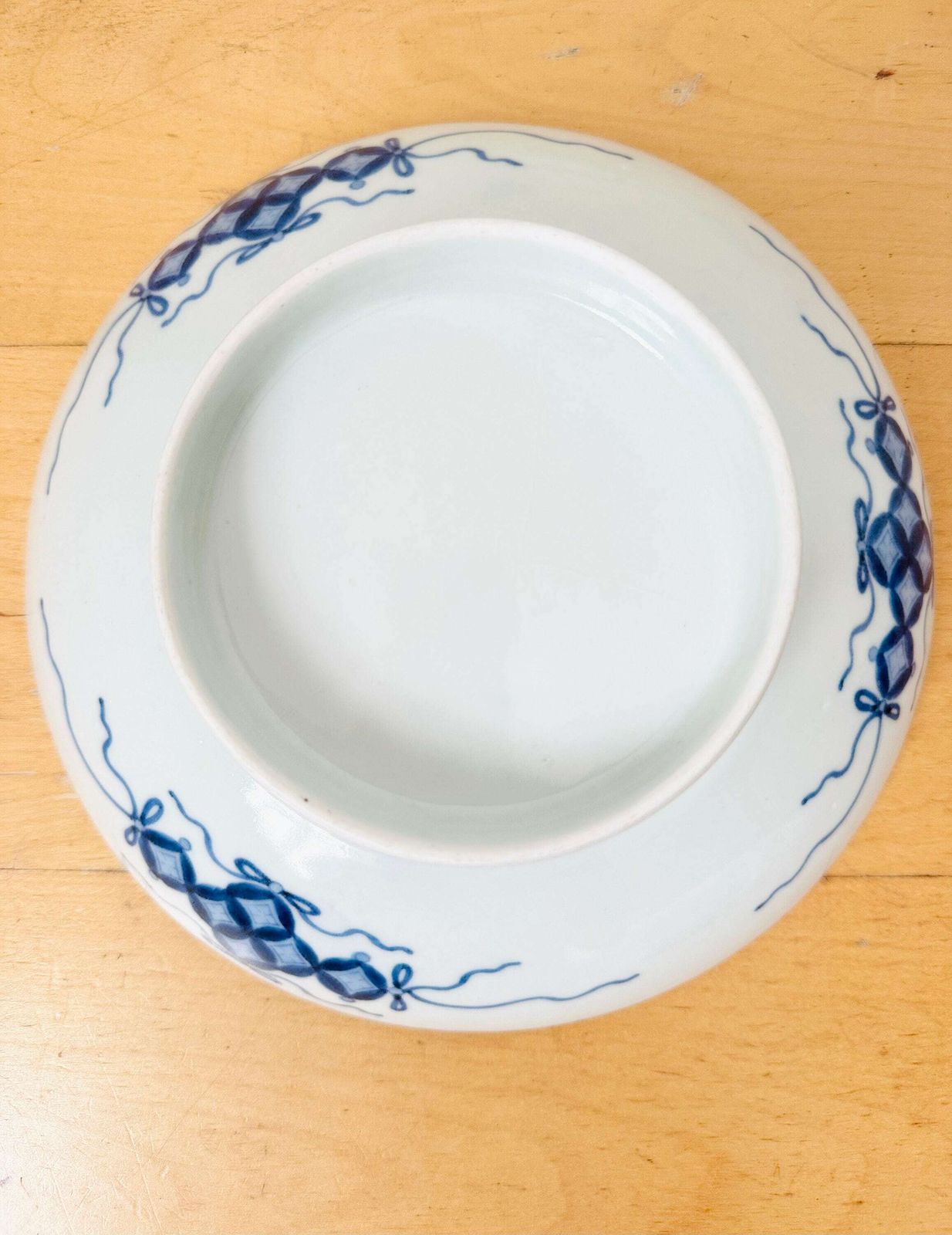 photo furniture Antique Japanese Nabeshima Porcelain Bowl, Hand Painted Bowl, Blue And White Bowl
